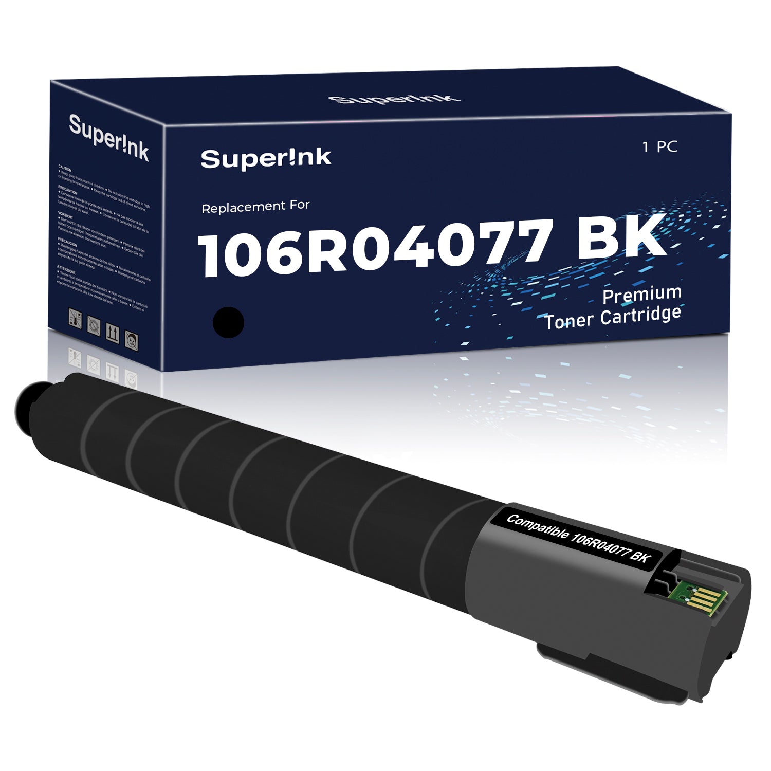 Compatible Xerox 106R04077 Black Toner Cartridge By Superink
