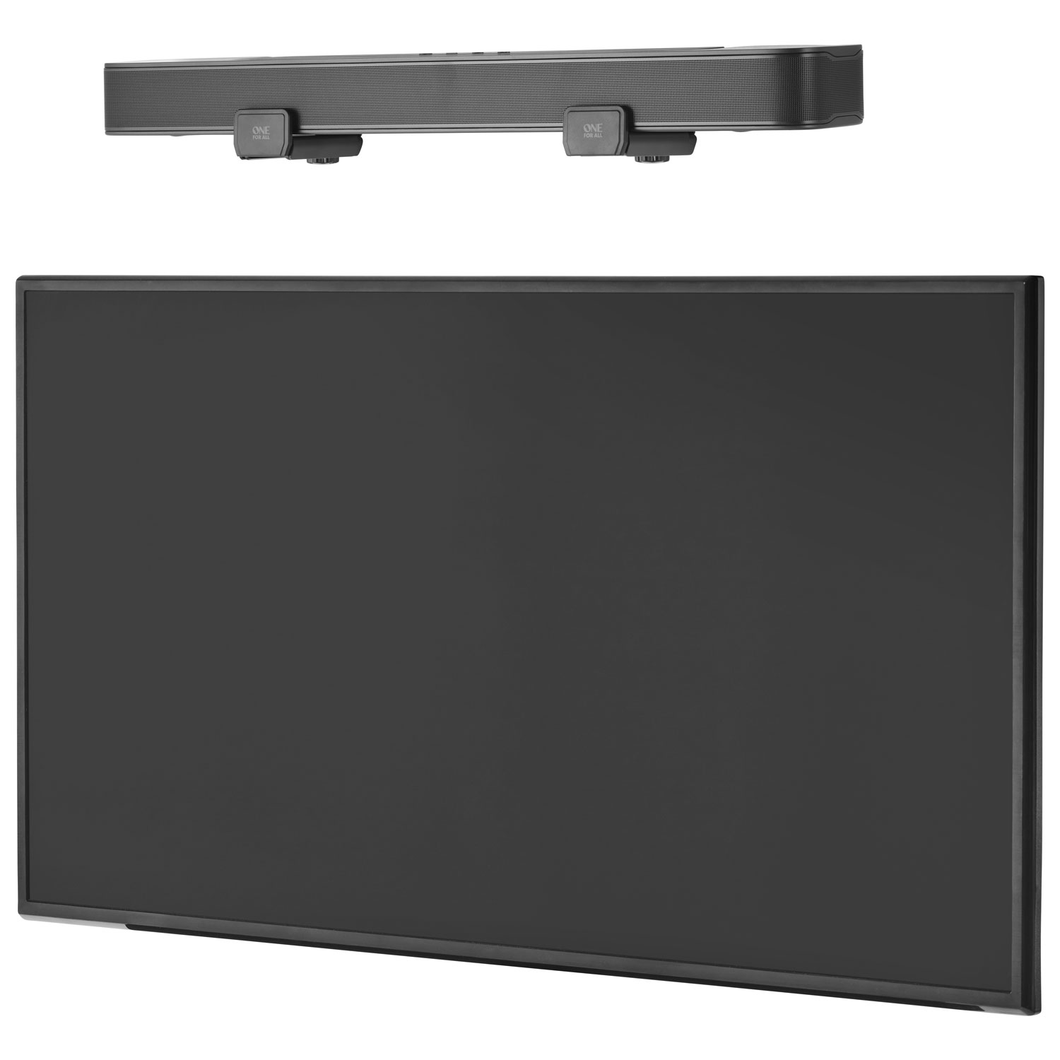 One For All Universal Soundbar Holder - Black