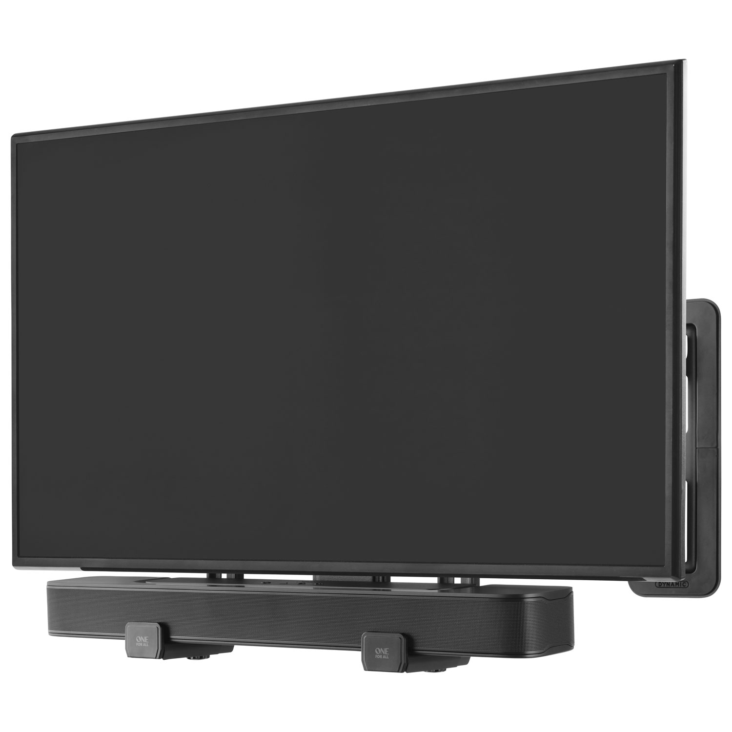 One For All Universal Turn Soundbar Holder - Black