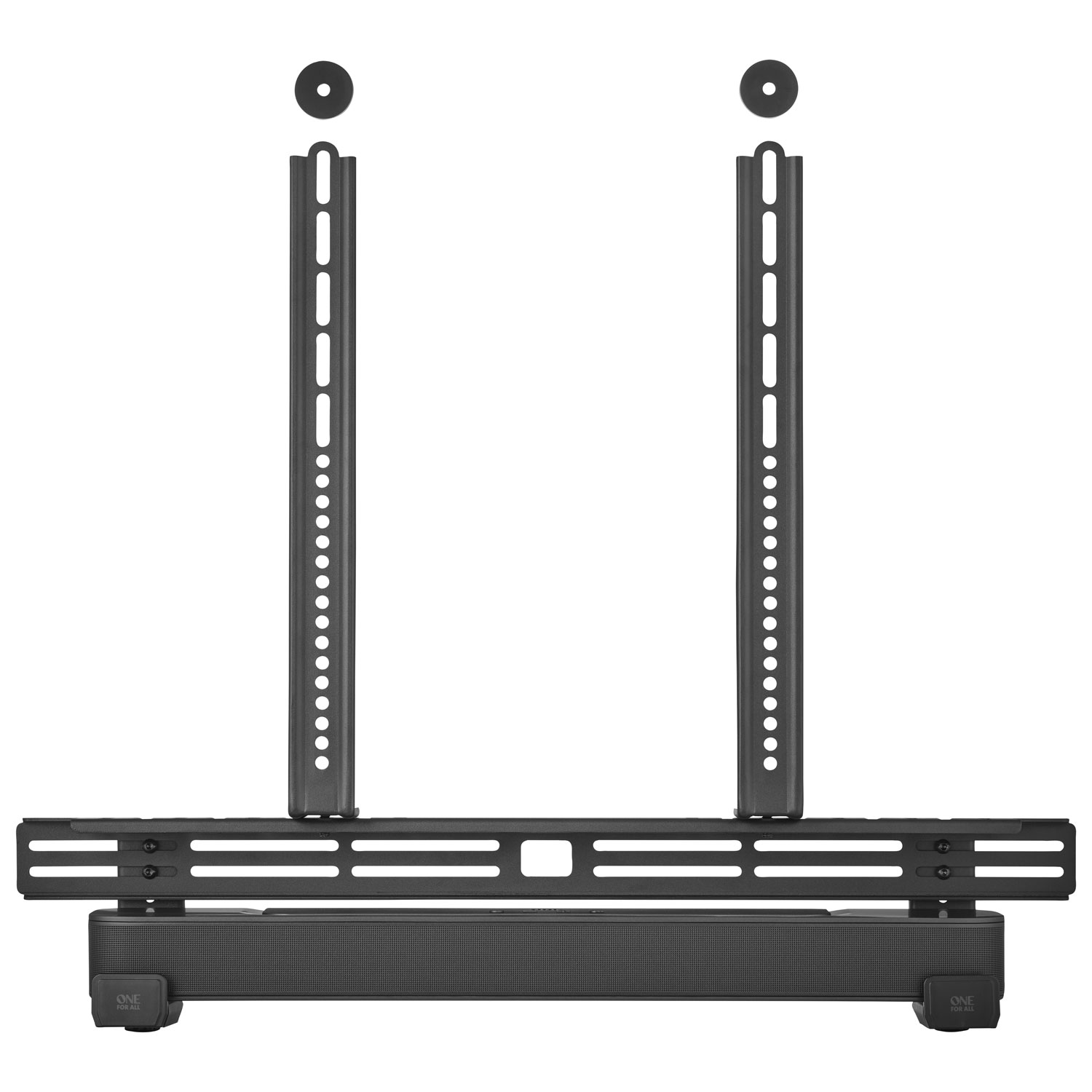 One For All Universal Turn/Flush Soundbar Holder - Black