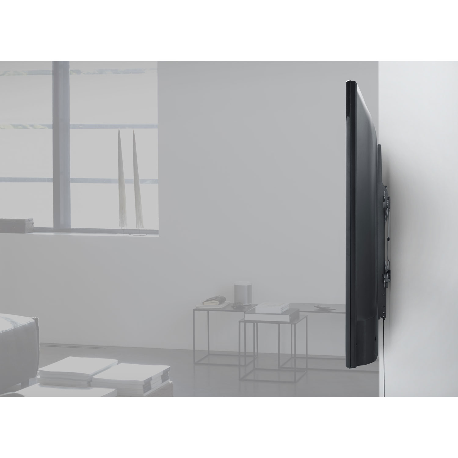 Support mural fixe d'One For All pour téléviseur de 42 à 100 po - Noir