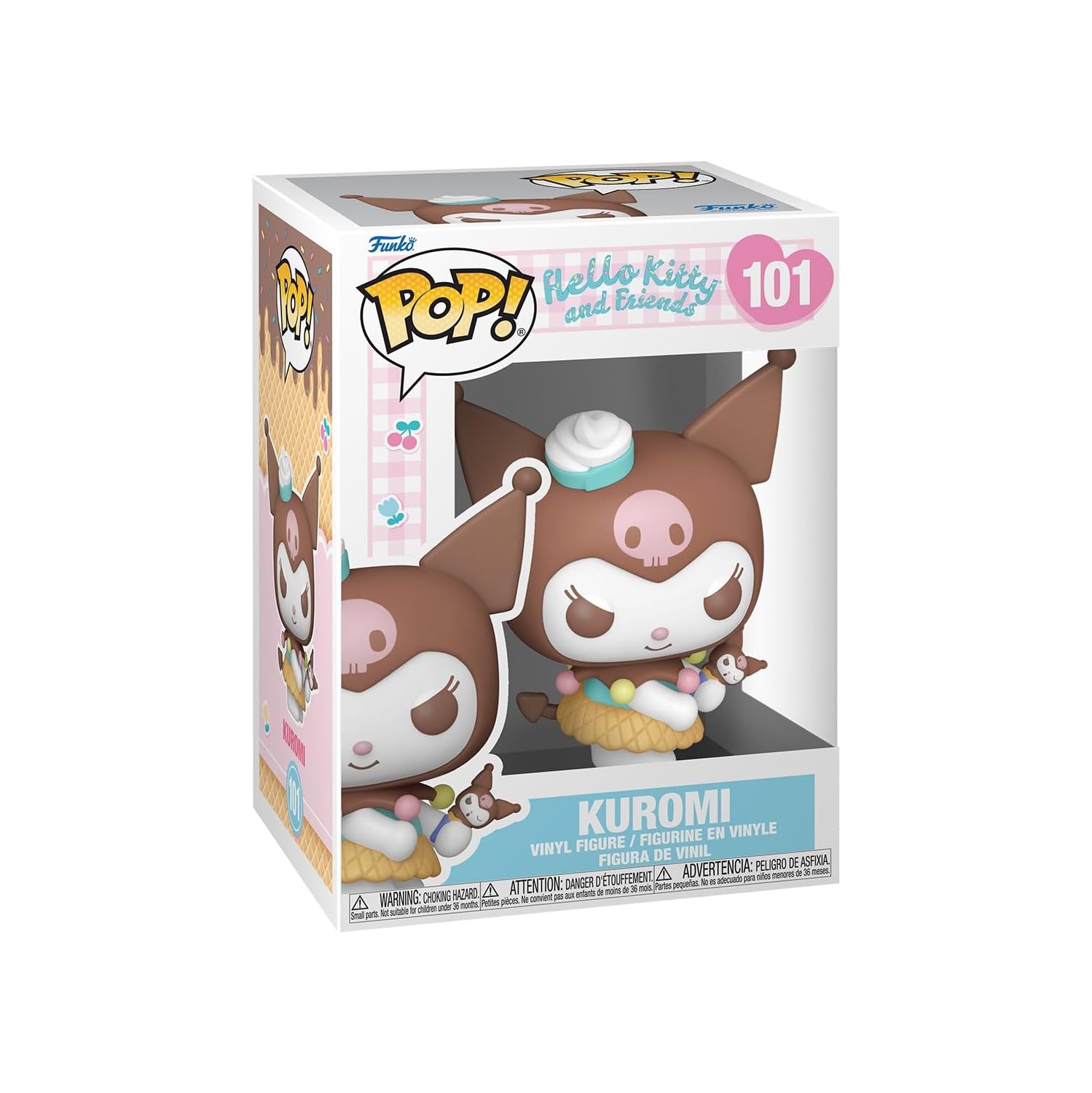 Pop Animation – Figurine d'action Hello Kitty de 3,75&nbsp;po – Kuromi no 101