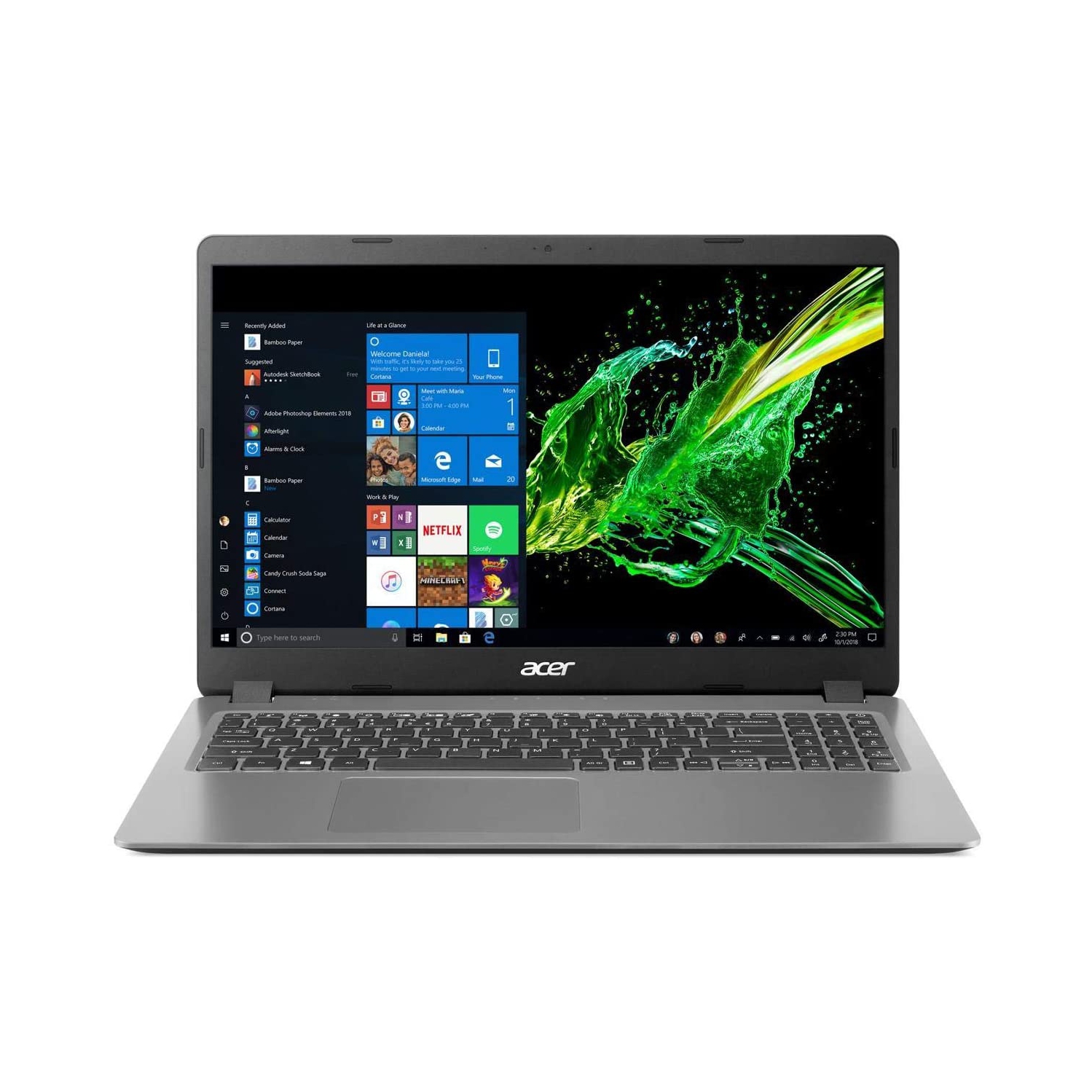 Acer Aspire 3 15.6" FHD Intel Core i5-1035G1 8GB 256GB UHD Graphics Windows 10 Grey Refurbished Fair