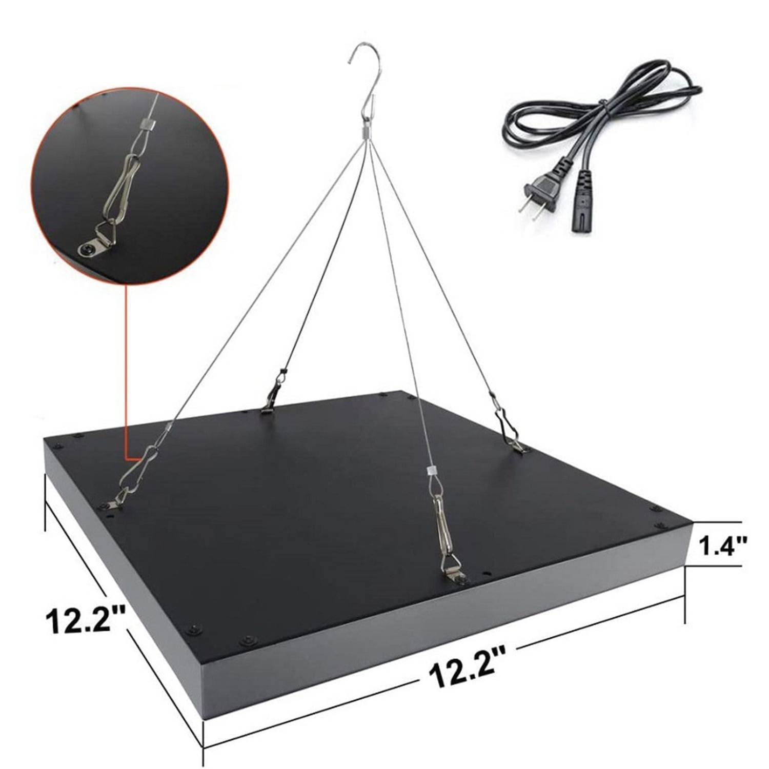 Home Self Skin Tanning Light for Face Body, 225pcs Leds 460nm Blue Large Area Lighting Face Lamp Hanging Use Skin Light