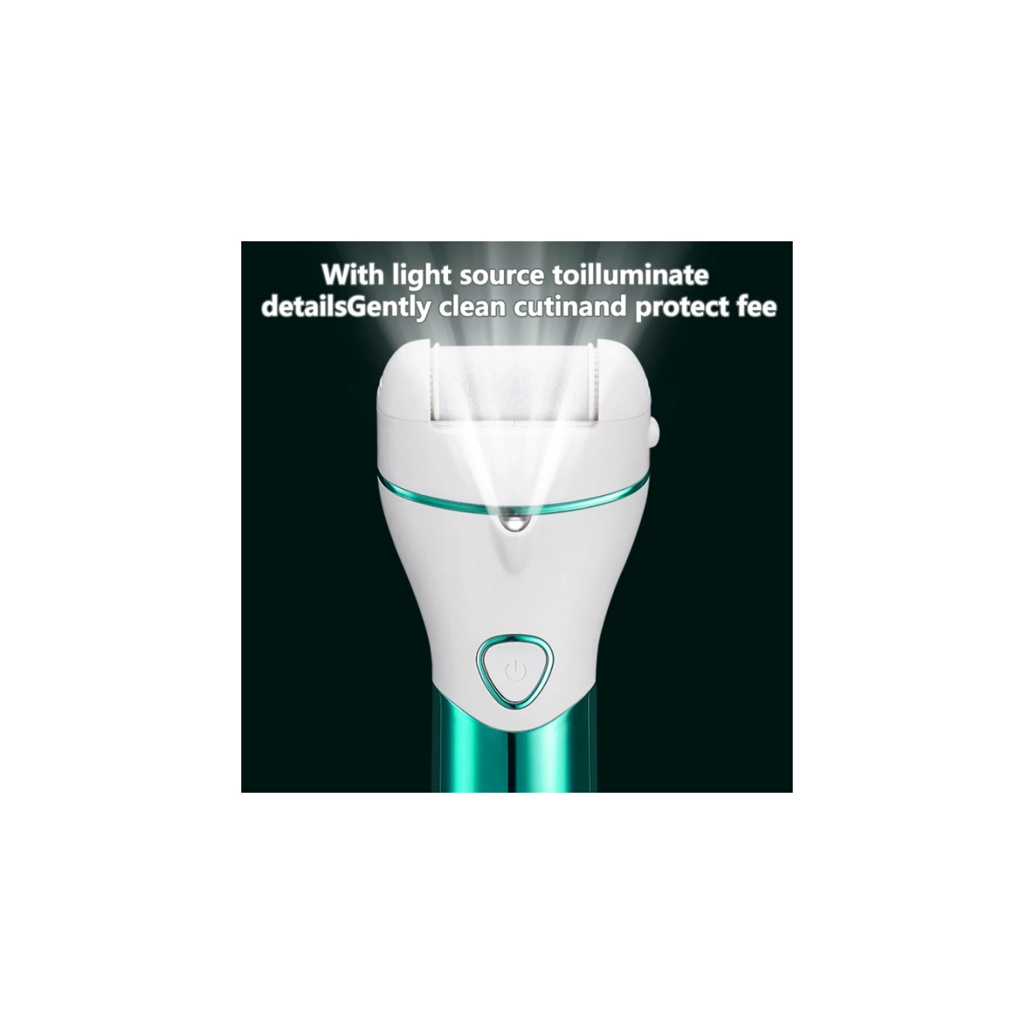 Défroissage des pieds, ponceuse à pieds rechargeable, outil de pédicure électrique pour les pieds, rasoir électronique antifroissement des pieds