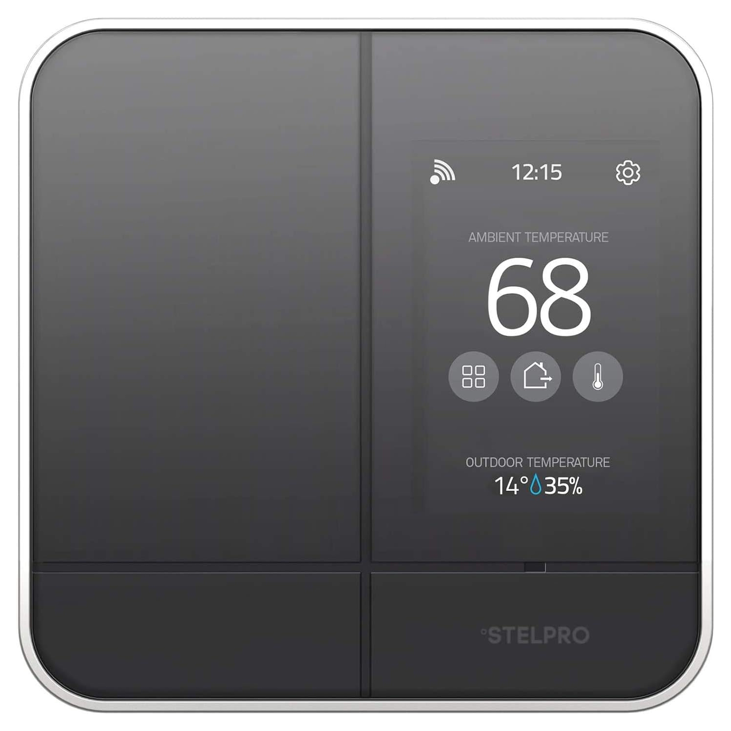 Stelpro Maestro SMC402AD Wi-Fi Smart Controller Thermostat Black for 120V / 208V / 240V Electric Heating Devices Baseboards, Convectors and Fan