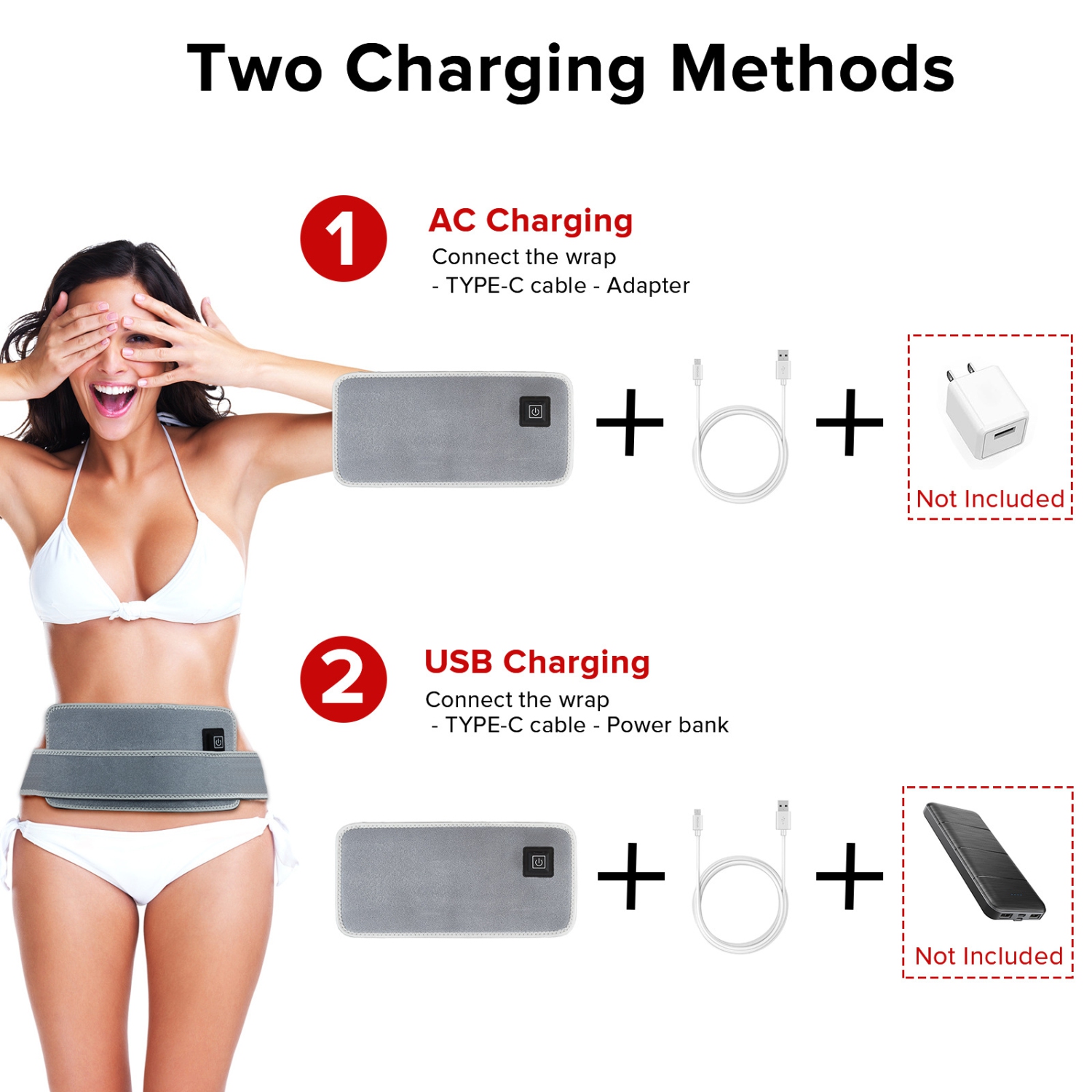 Coussin thérapeutique à lumière rouge pour douleur corporelle, ceinture de luminothérapie infrarouge pour soulagement de la douleur, ceinture de