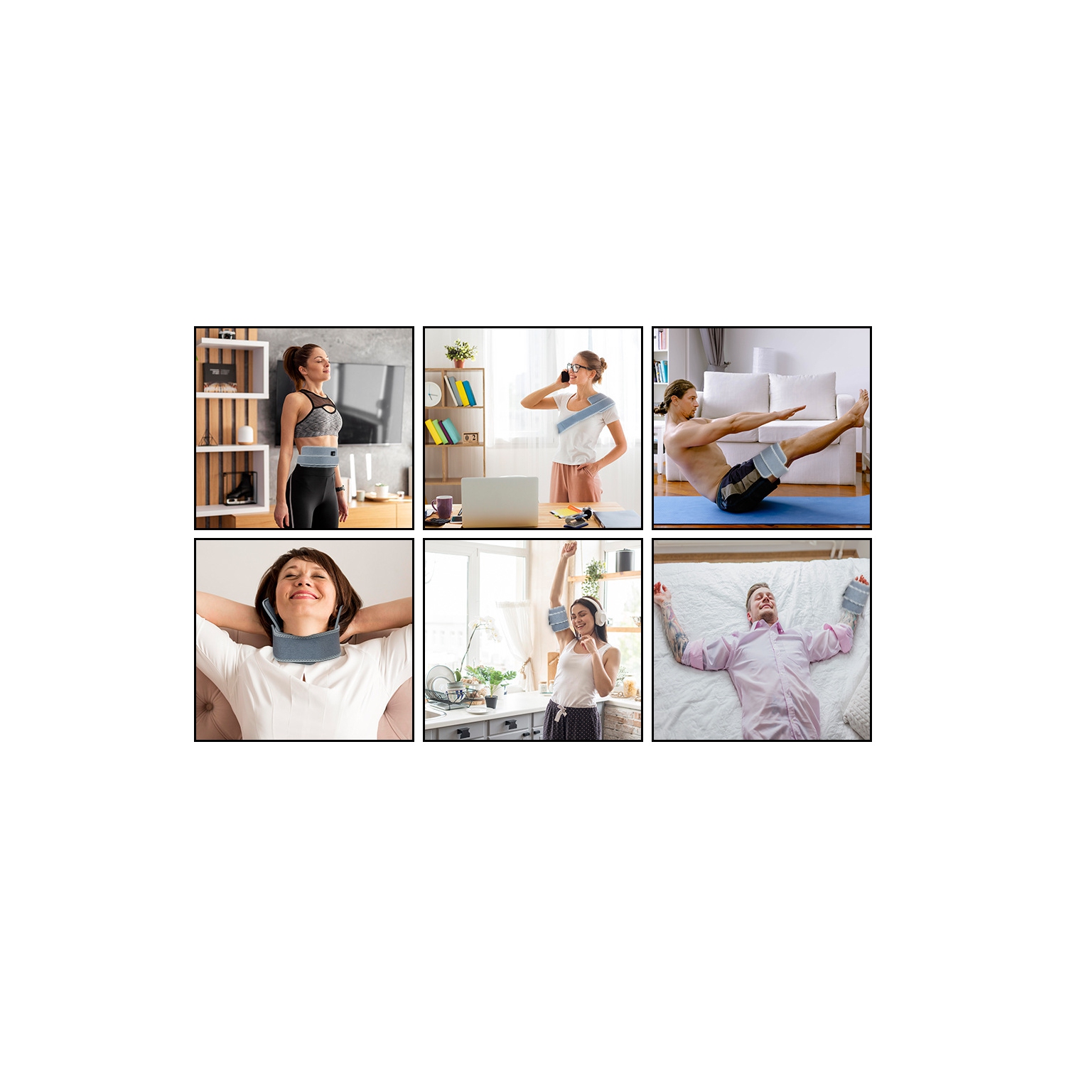 Coussin thérapeutique à lumière rouge pour douleur corporelle, ceinture de luminothérapie infrarouge pour soulagement de la douleur, ceinture de