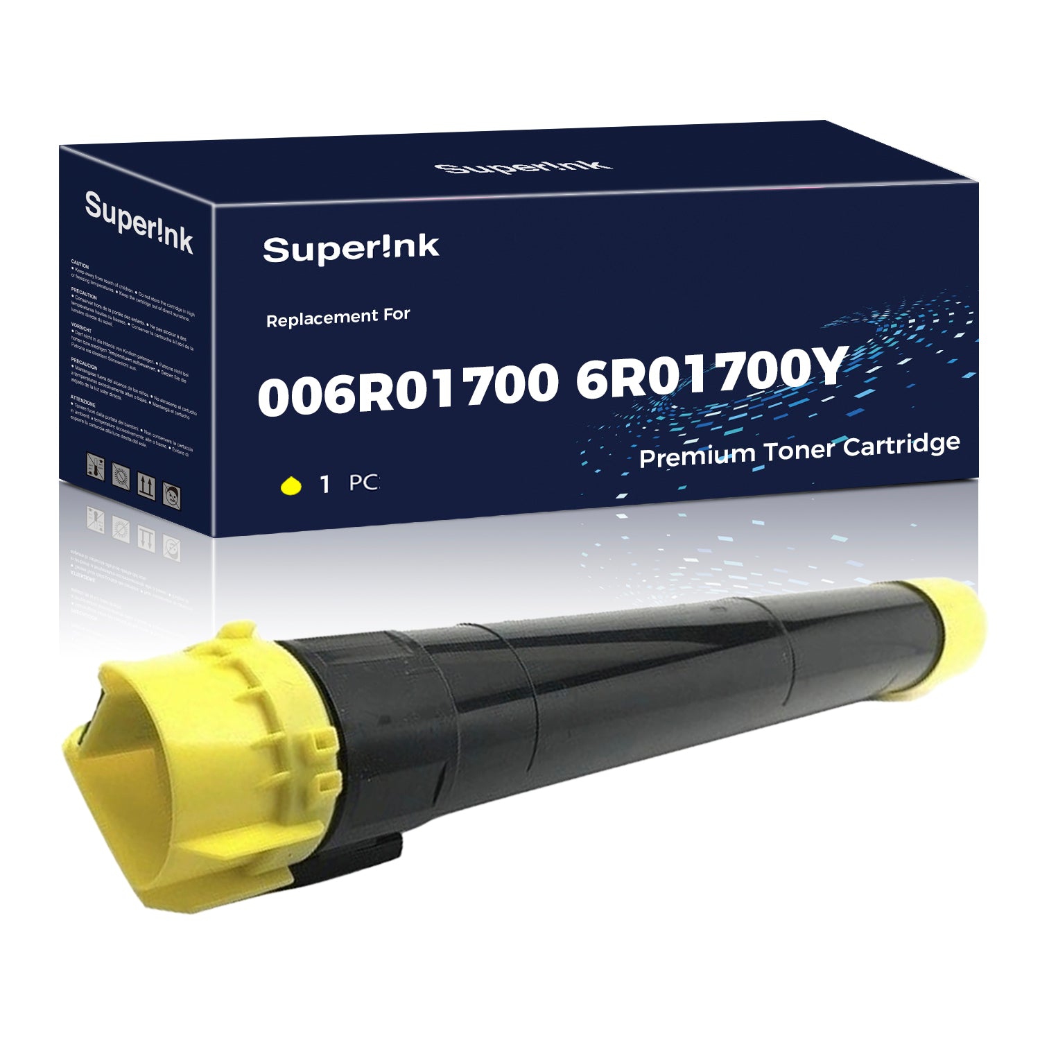 Compatible Xerox 006R01700 6R01700 Yellow Toner Cartridge by Superink