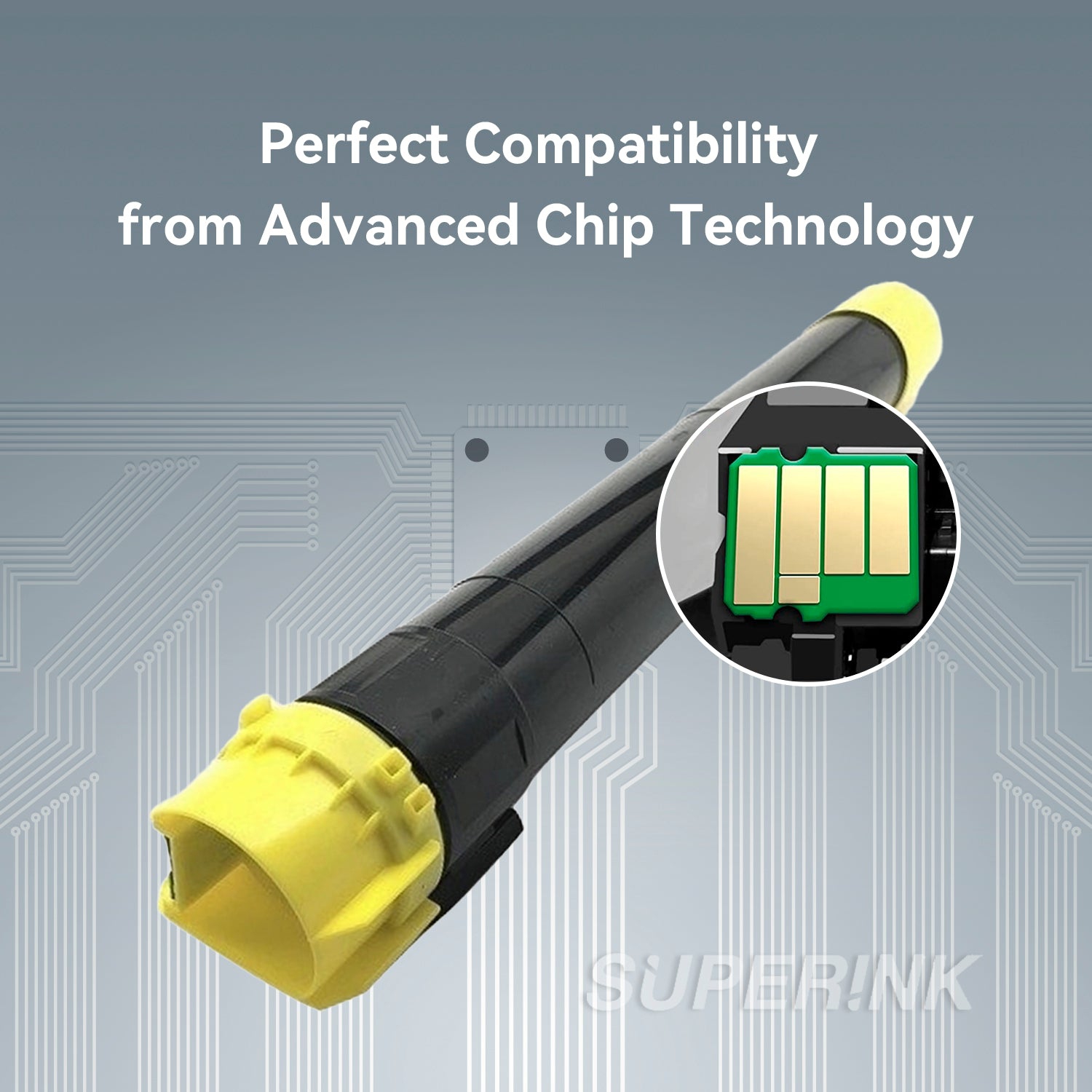 Compatible Xerox 006R01700 6R01700 Yellow Toner Cartridge by Superink