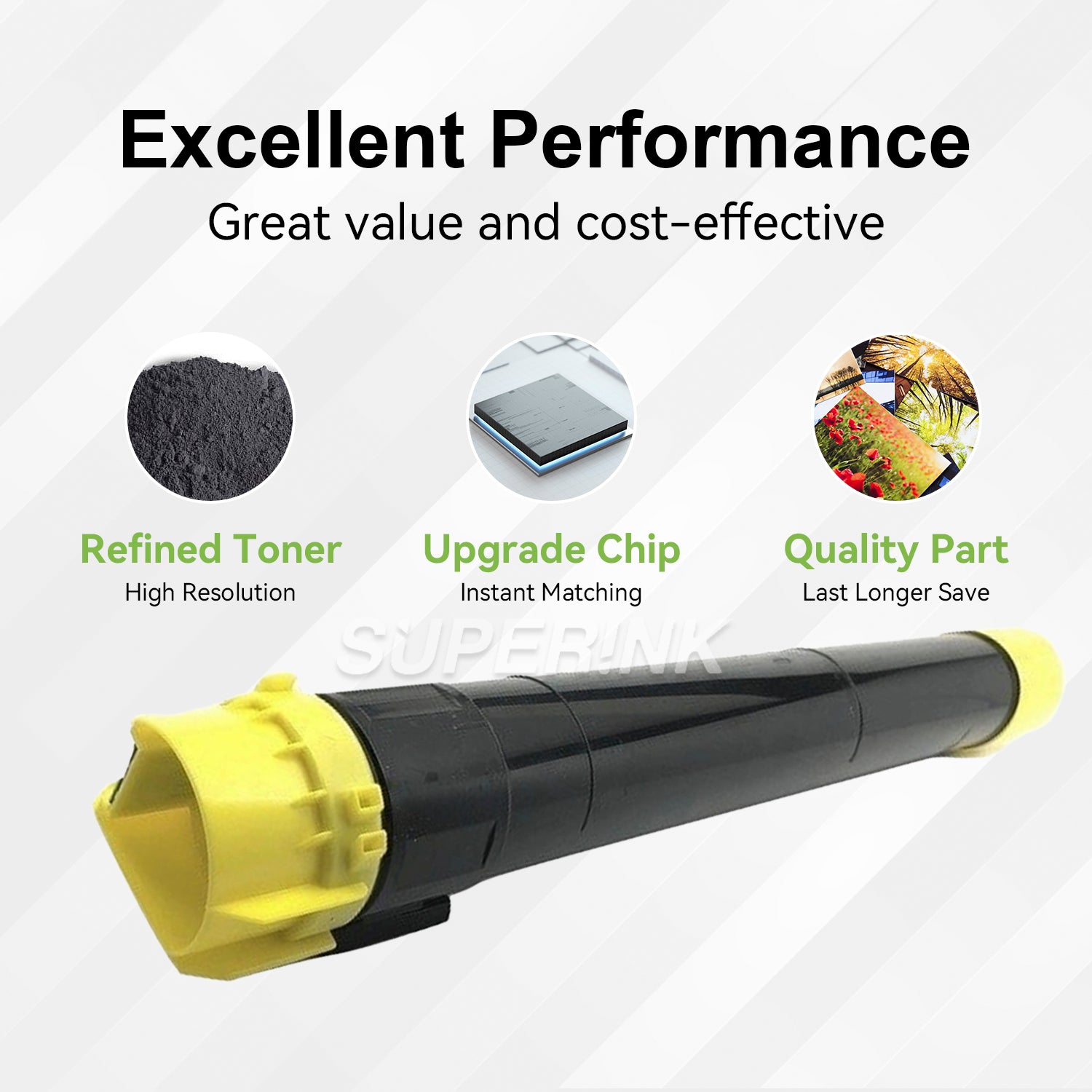 Compatible Xerox 006R01700 6R01700 Yellow Toner Cartridge by Superink