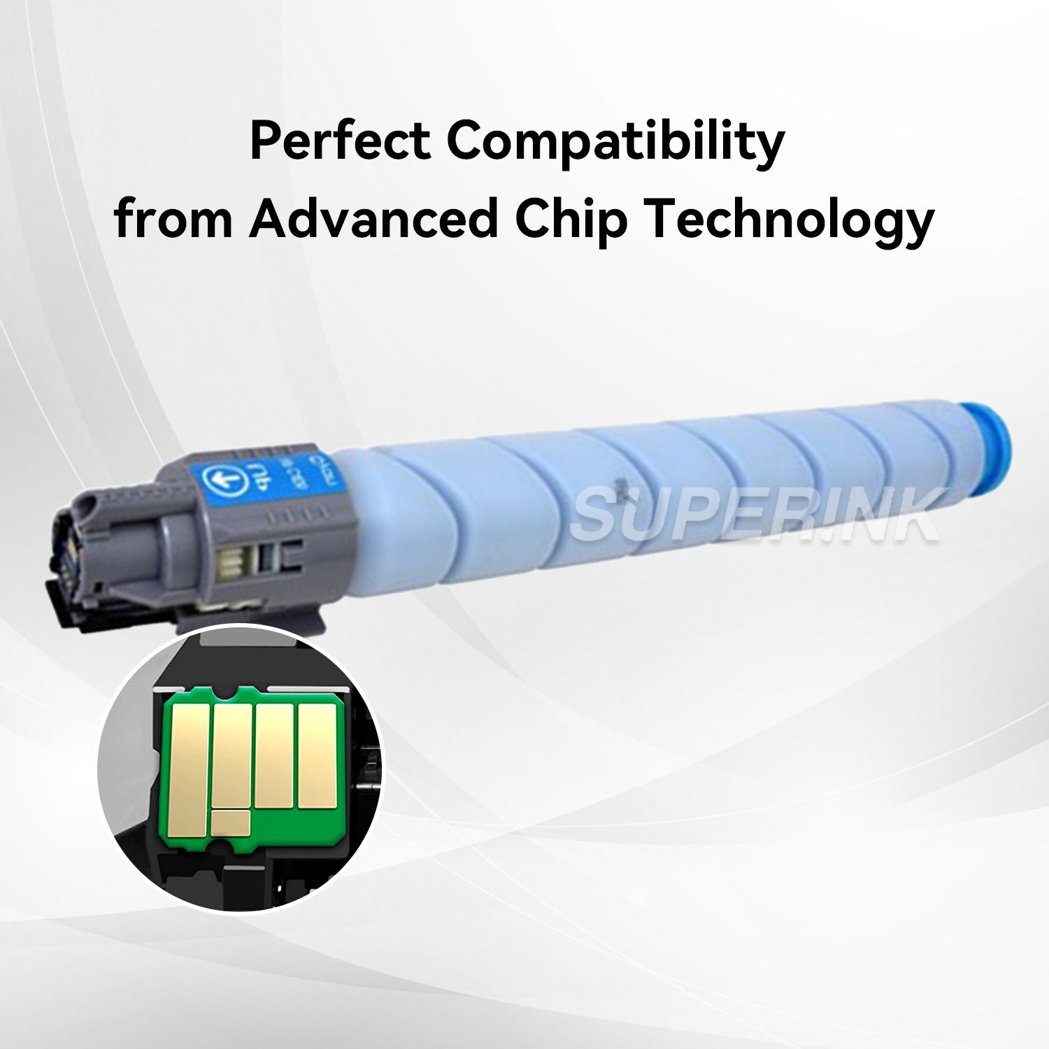 Compatible Ricoh 842092 Cyan Toner By Superink