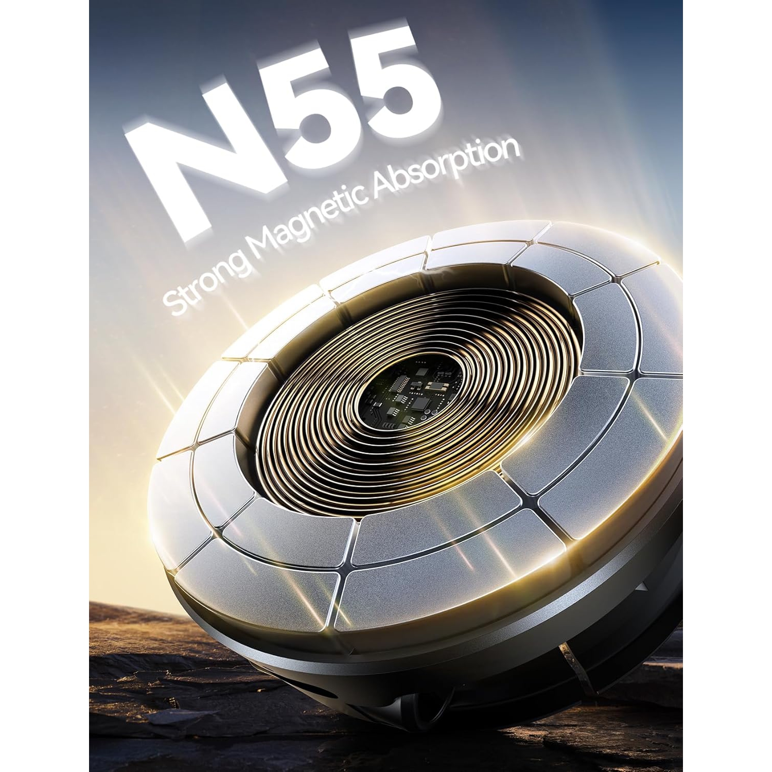 MagSafe Car Mount Charger, [All-Metal] 15W Fast MagSafe Car Charger, Hands Free Magnetic Phone Charger Holder Dashboard for iPhone, Black