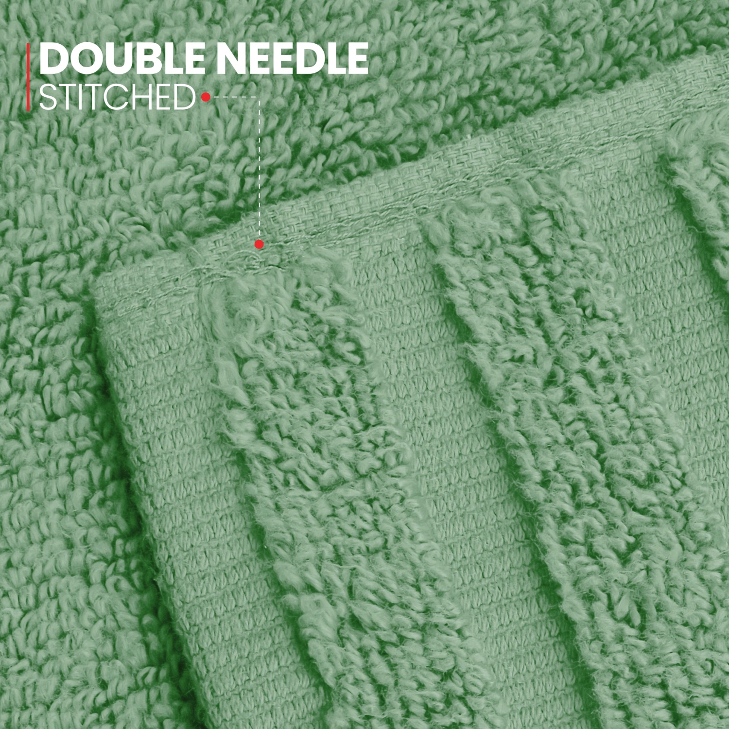 Canadian Linen Royale – Ensemble de serviettes pour le visage, 13 x 13&nbsp;po, paq. 4, coton doux absorbant, séchage rapide, pour le visage, Kitchen