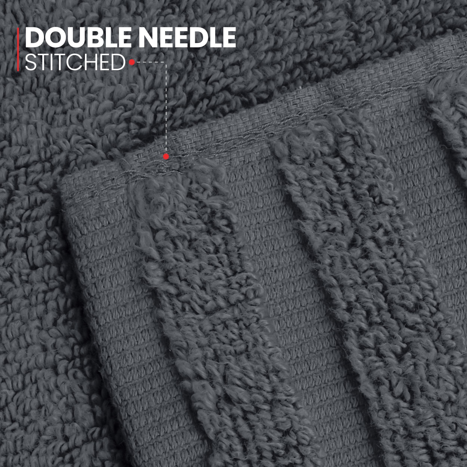 Canadian Linen Royale – Ensemble d'essuie-mains, 16 x 30&nbsp;po, paq. 4, coton doux absorbant, séchage rapide, grand essuie-mains pour la maison,