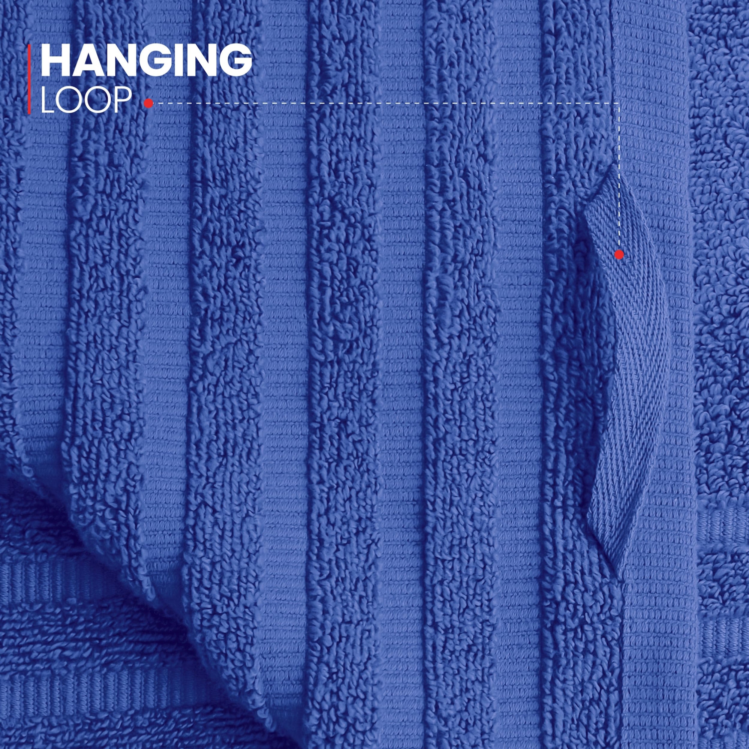 Canadian Linen Royale Bath Towels Set, 27"x54", 4 Pack, Lightweight Quick Dry Soft Absorbent Cotton Large Bathroom Towel for Home Hotel Sports Spa,