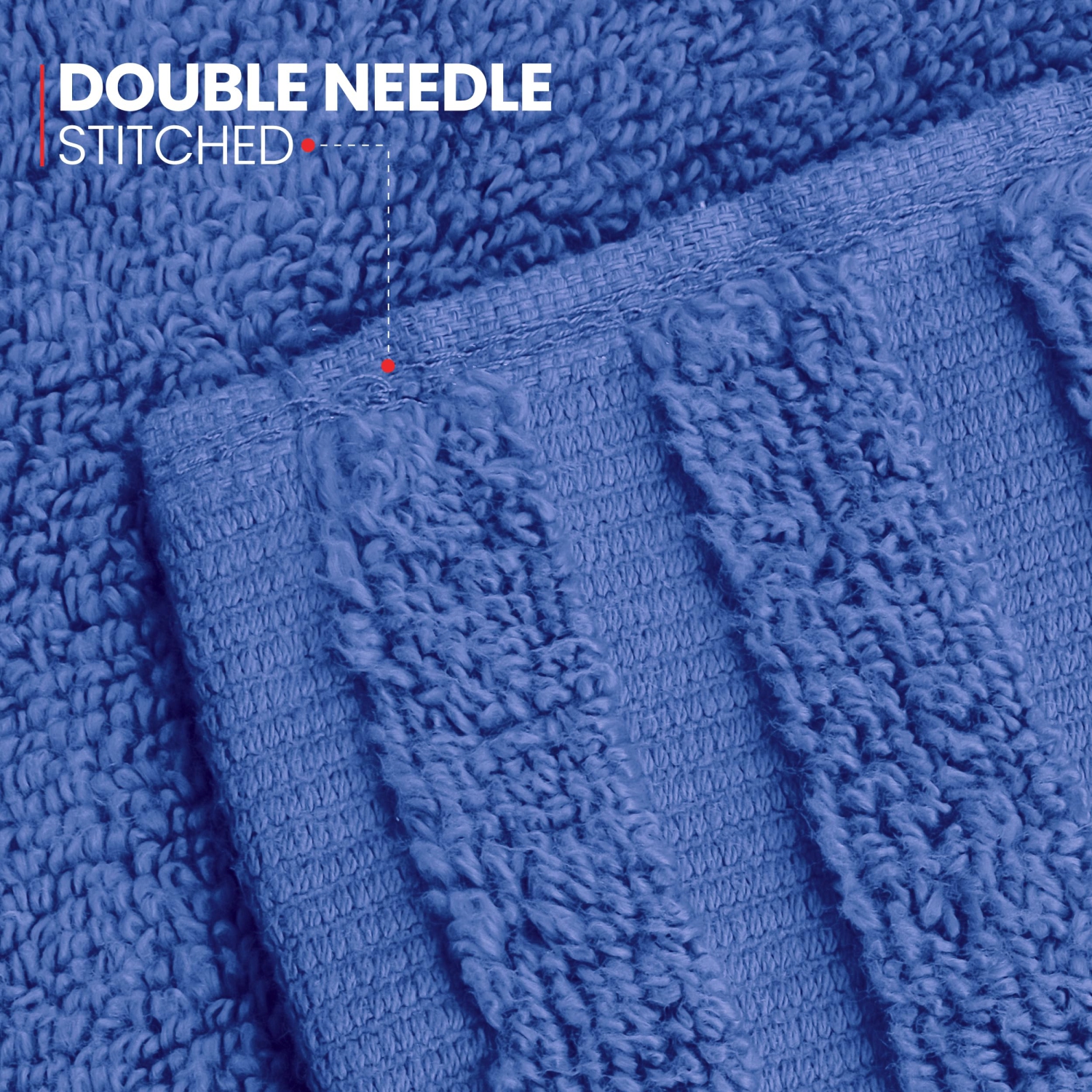 Canadian Linen Royale Bath Towels Set, 27"x54", 4 Pack, Lightweight Quick Dry Soft Absorbent Cotton Large Bathroom Towel for Home Hotel Sports Spa,