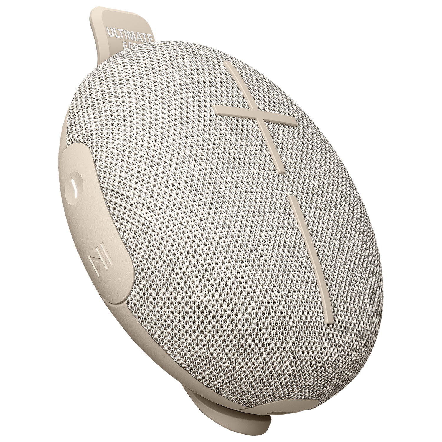 Haut-parleur miniature sans fil portatif Bluetooth étanche MINIROLL d'Ultimate Ears - Beige sable - Exclusivité de Best Buy