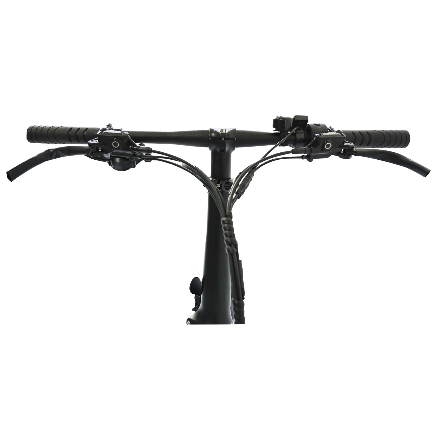 Vélo de ville électrique utilitaire à cadre bas Longtail de Ollie - Noir