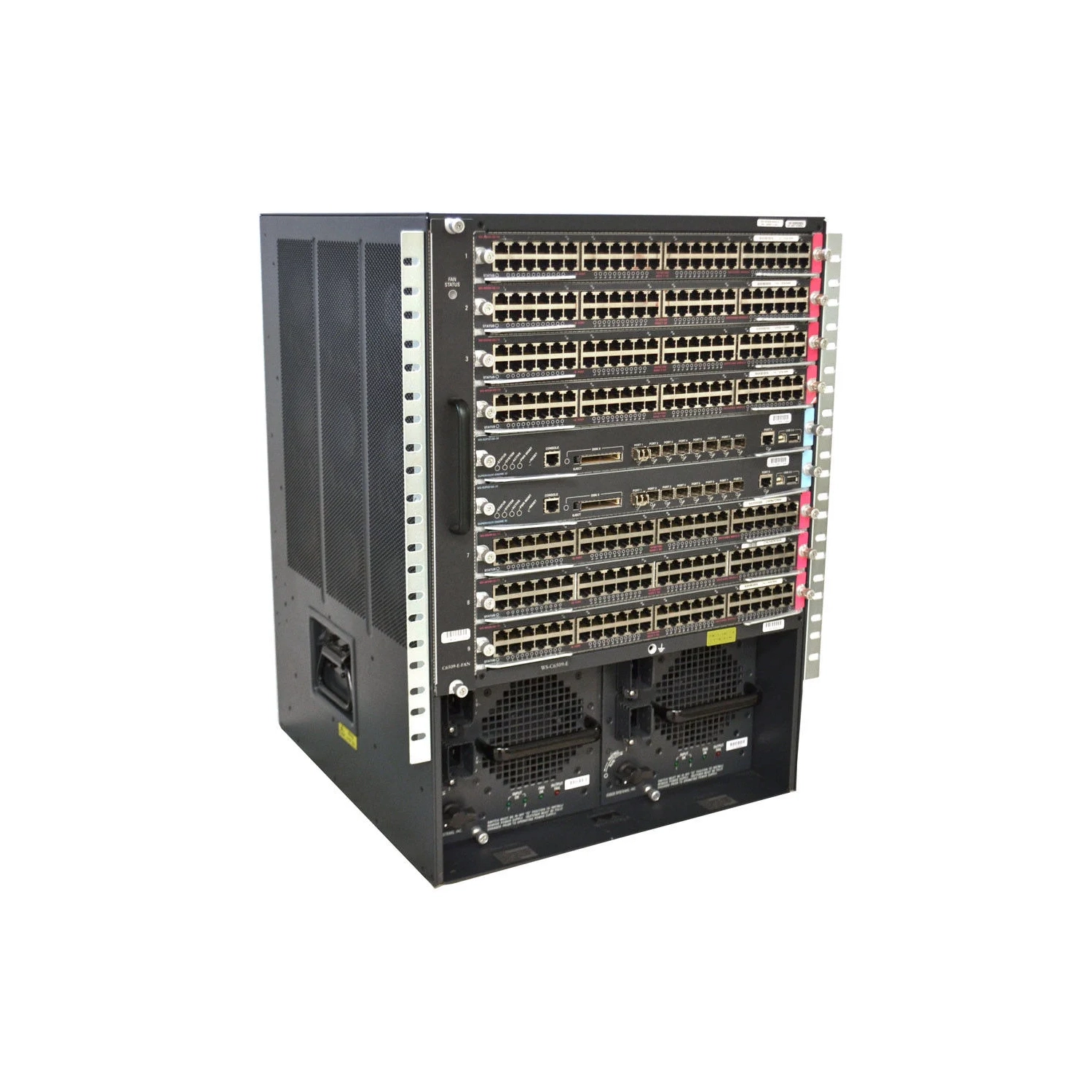 REFURBISHED GOOD "Cisco WS-C6509E-S32 Catalyst 6509-E Switch | High-Performance 9-Slot Chassis | 32-Port Supervisor Engine | Enterprise-Grade