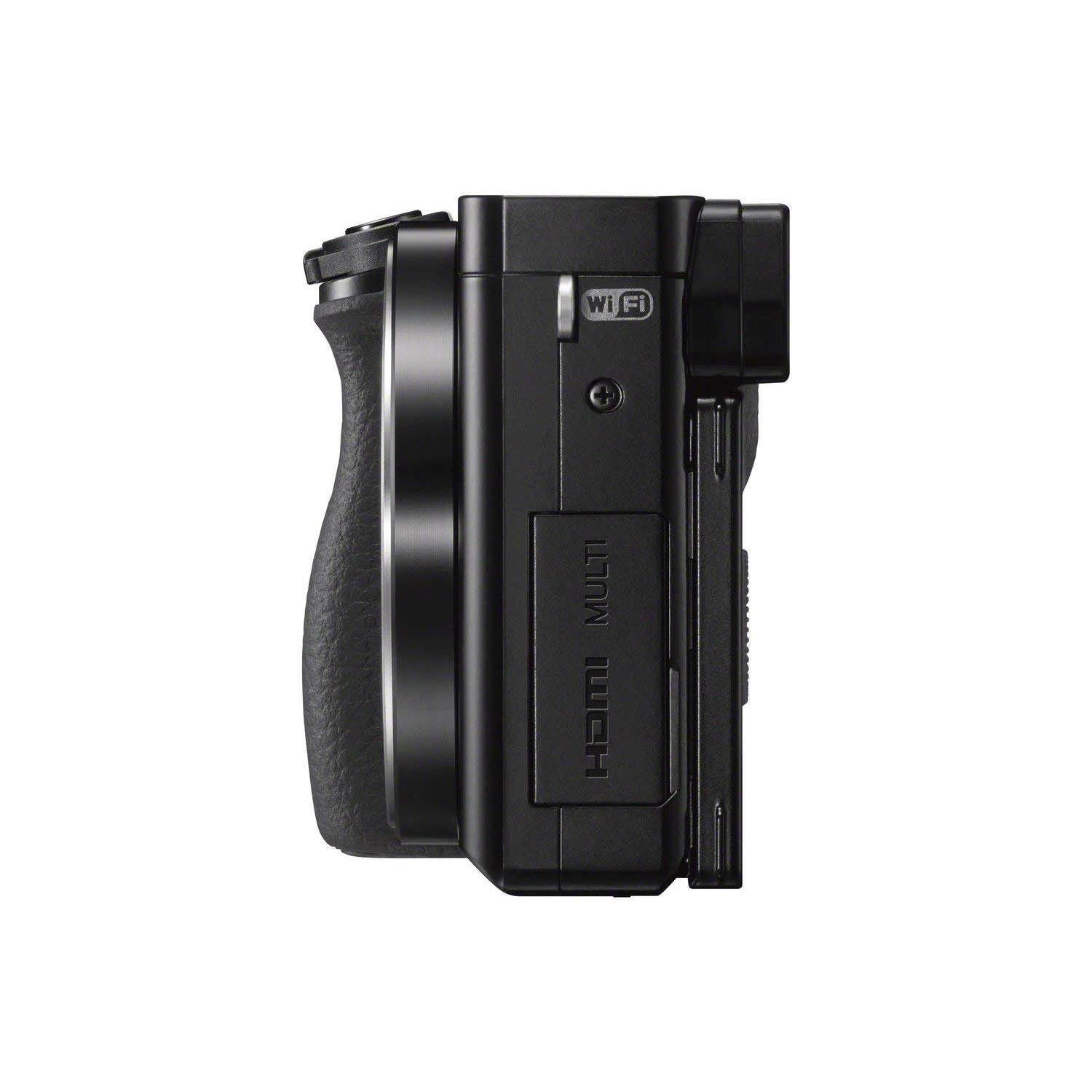 Refurbished - Sony a6000 Interchangeable Lens Digital Camera - Black (24.3MP, Body Only)