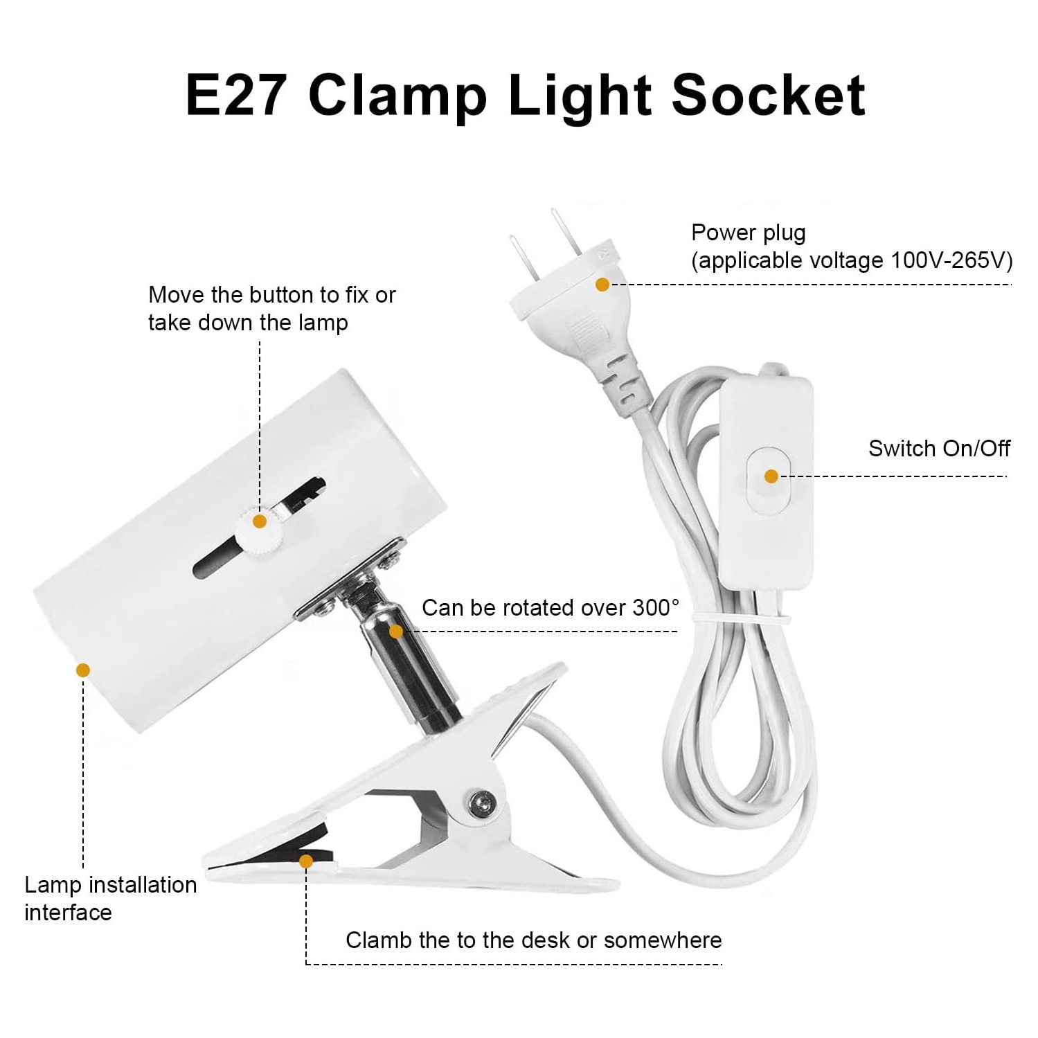 Lampe de thérapie à lumière rouge, 660&nbsp;nm, Cramoisi 850&nbsp;nm, proche infrarouge, 18 LED, 54&nbsp;W, E27 Vis Beauté anti-âge, soulagement de
