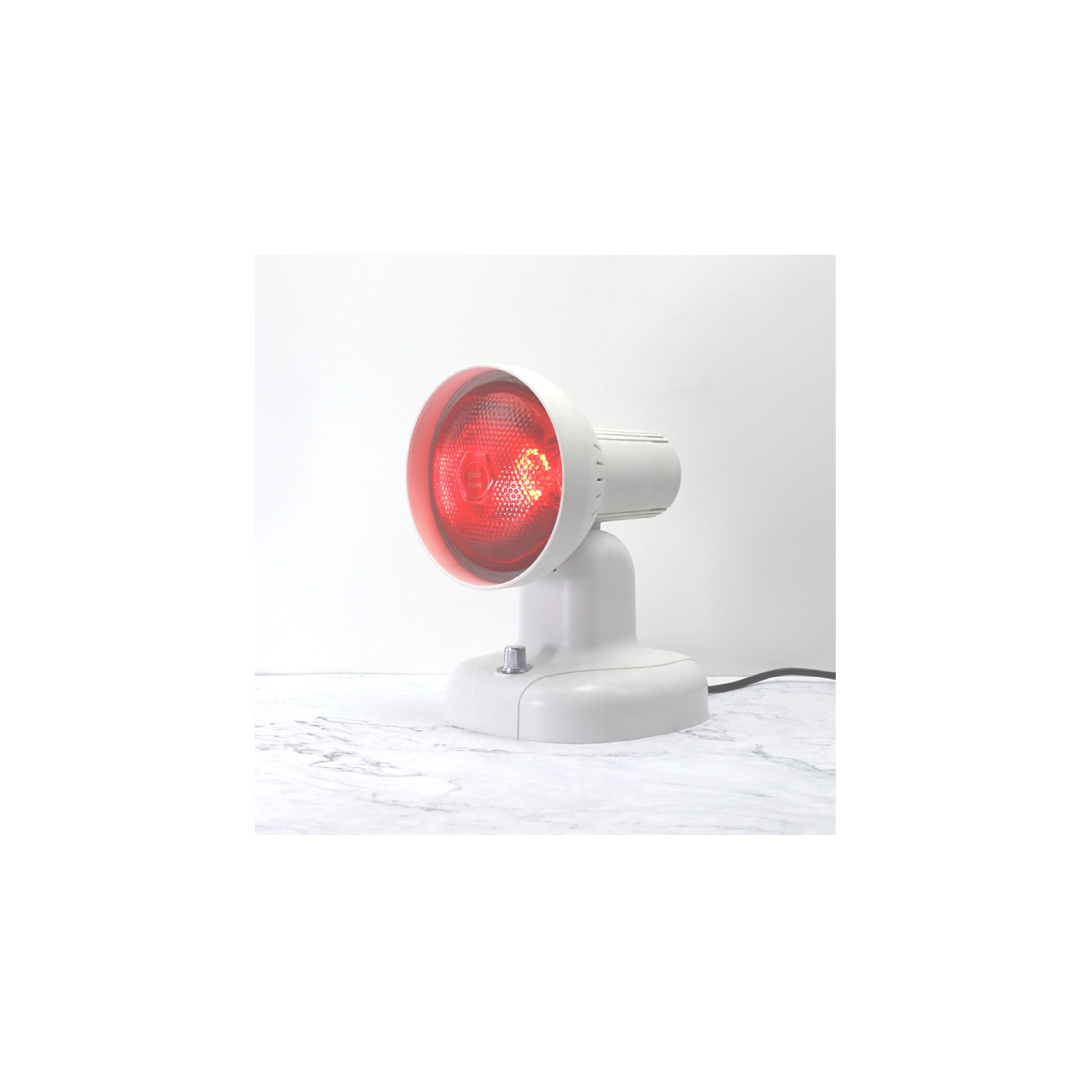 Desktop Portable 150W Infrared Baking Lamp Red Light Therapy Lamp for Skin Health Muscle Recovery Home Use Beauty Lamp