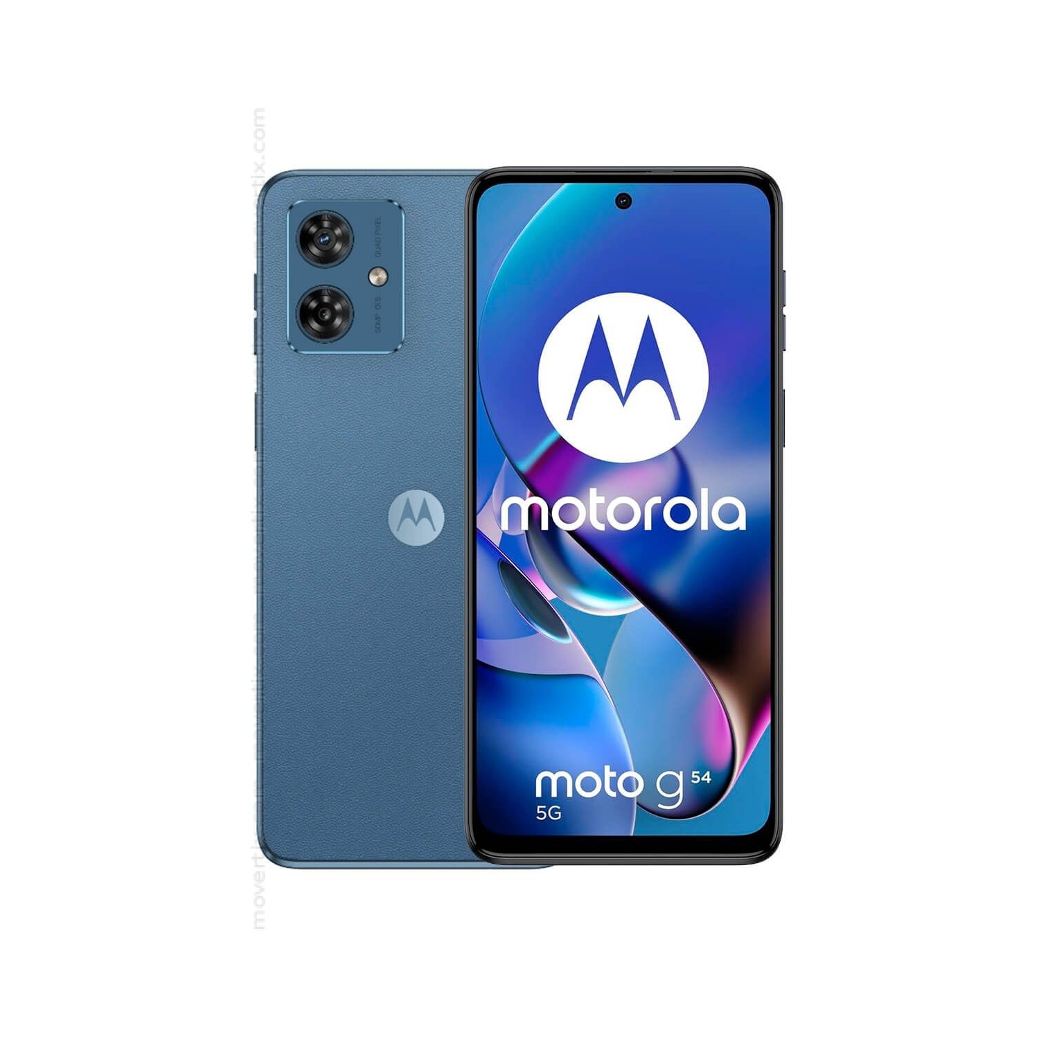 Motorola Moto G54 Dual-SIM 256GB ROM + 8GB RAM Factory Unlocked 5G Smartphone (Indigo Blue) - Refurbished(Good)