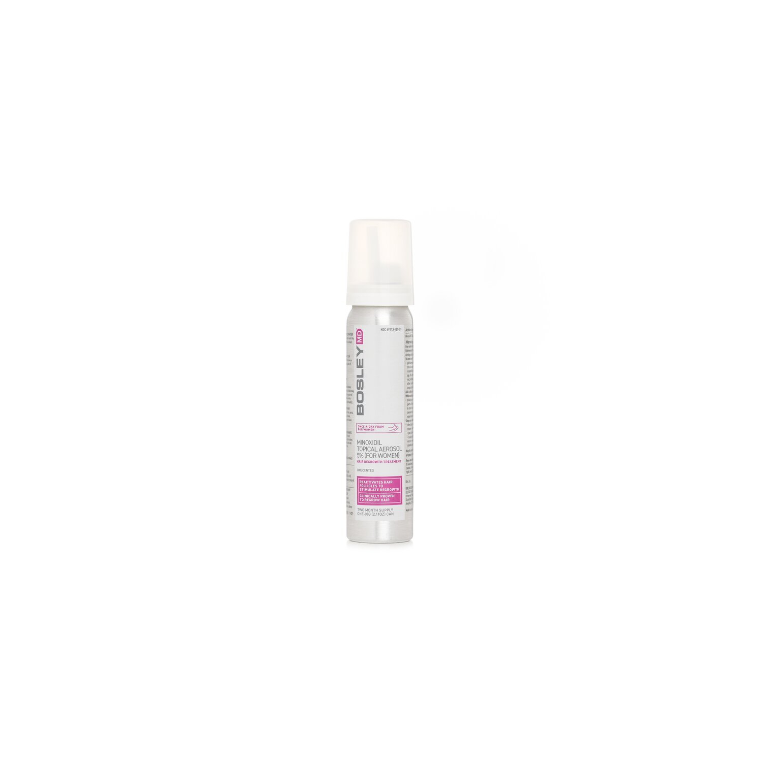 Minoxidil Topical Aerosol 5% (for Woman) Hair Regrowth Treatment - 60g/2.11oz