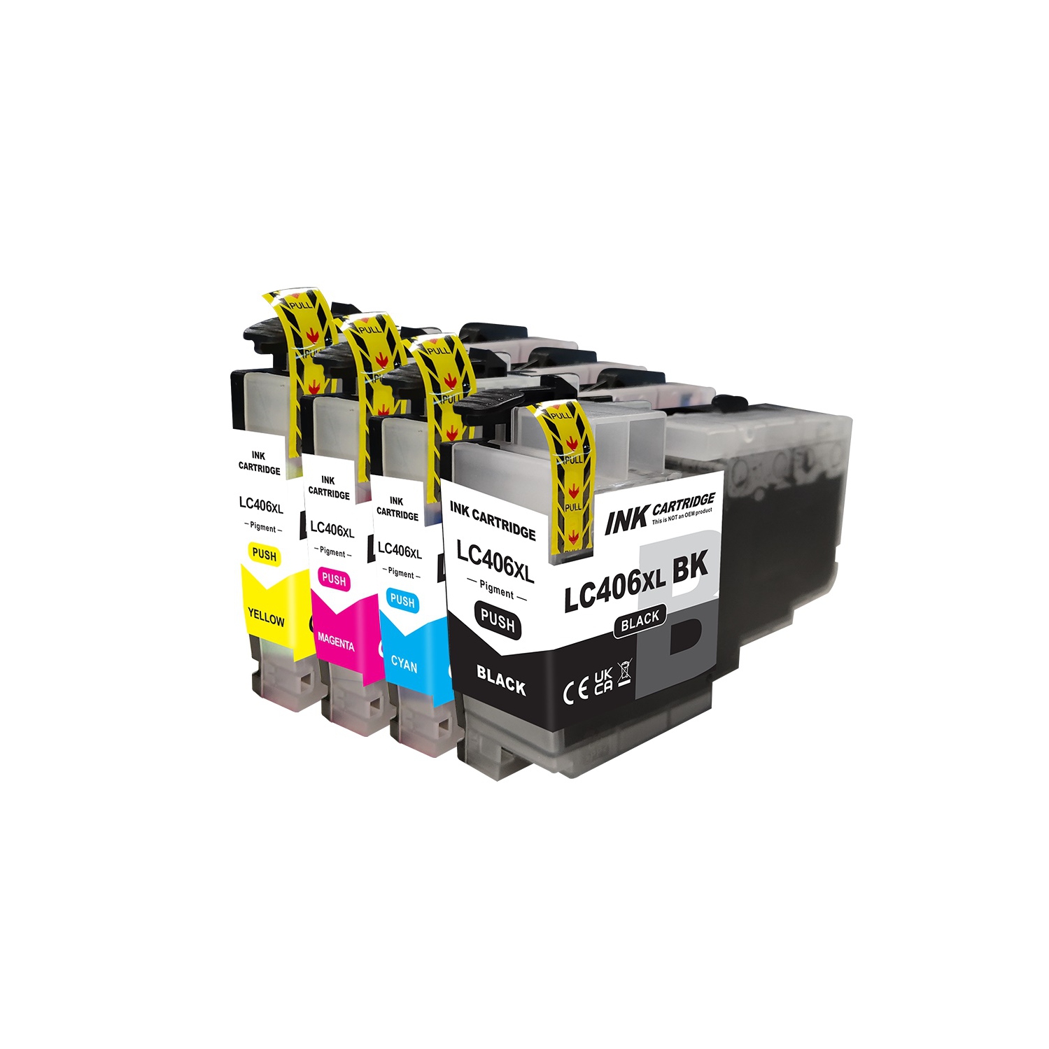 Économie maximale - Cartouche d'encre compatible avec les imprimantes LC406XL, LC406, LC-, MFC-J4335DW,DW, 5855DW, 406DW, 4345DW, 1DW, 4335DW,