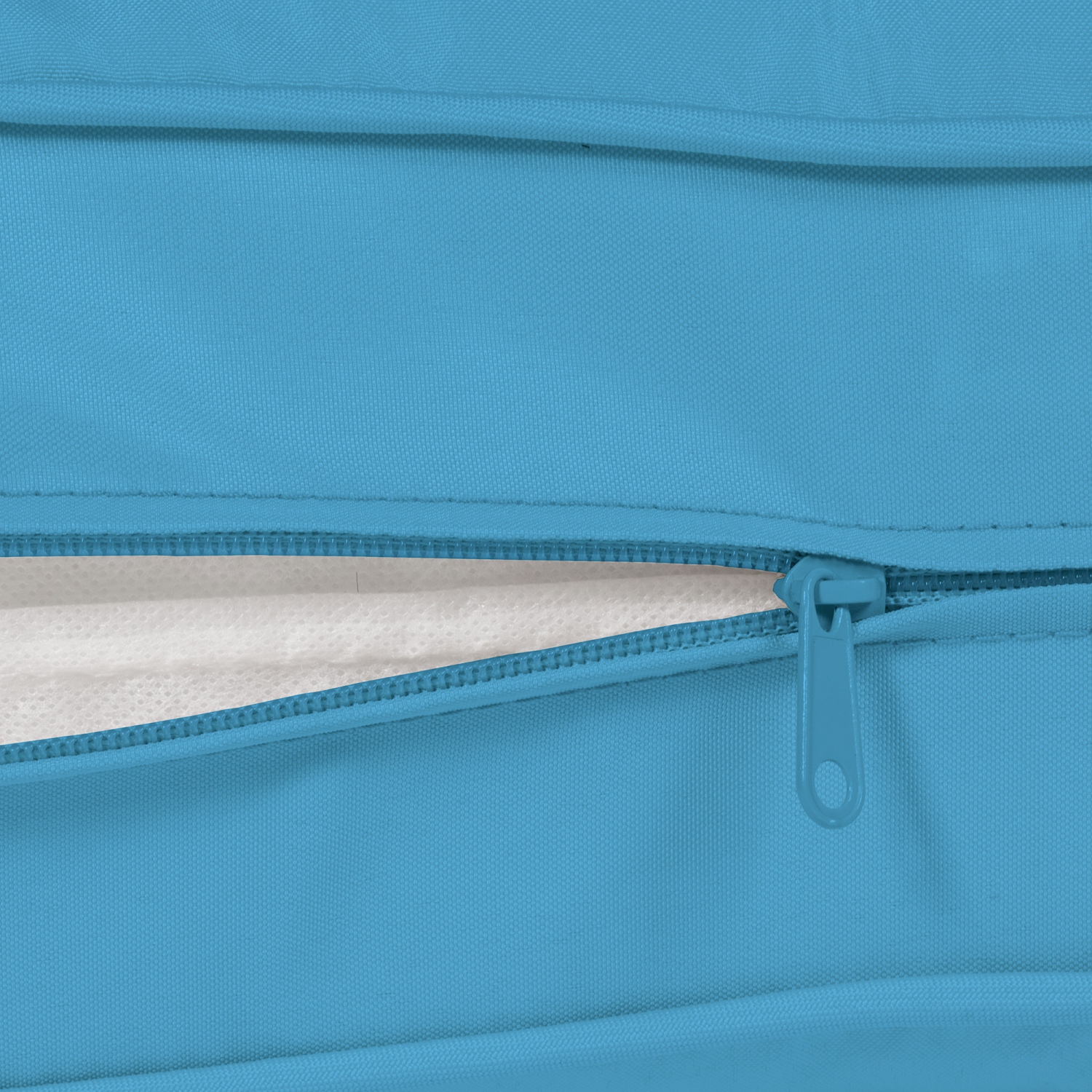 Coussins de chaise de jardin Outsunny, coussin de siège épais pour l'extérieur avec coussin de dossier, turquoise