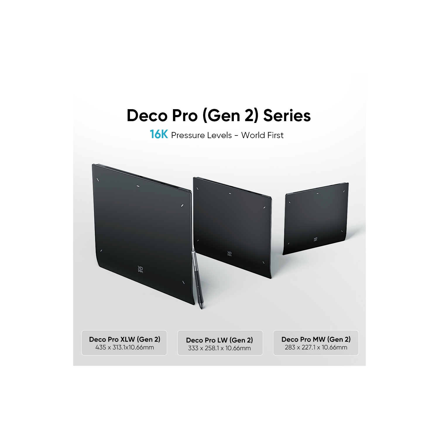 XPPen 15''x9'' Wireless Drawing Tablet Bluetooth Computer Graphics Tablet with X3 Pro Stylus & Mini Key-dial for Animation, Digital Art, Video Editing