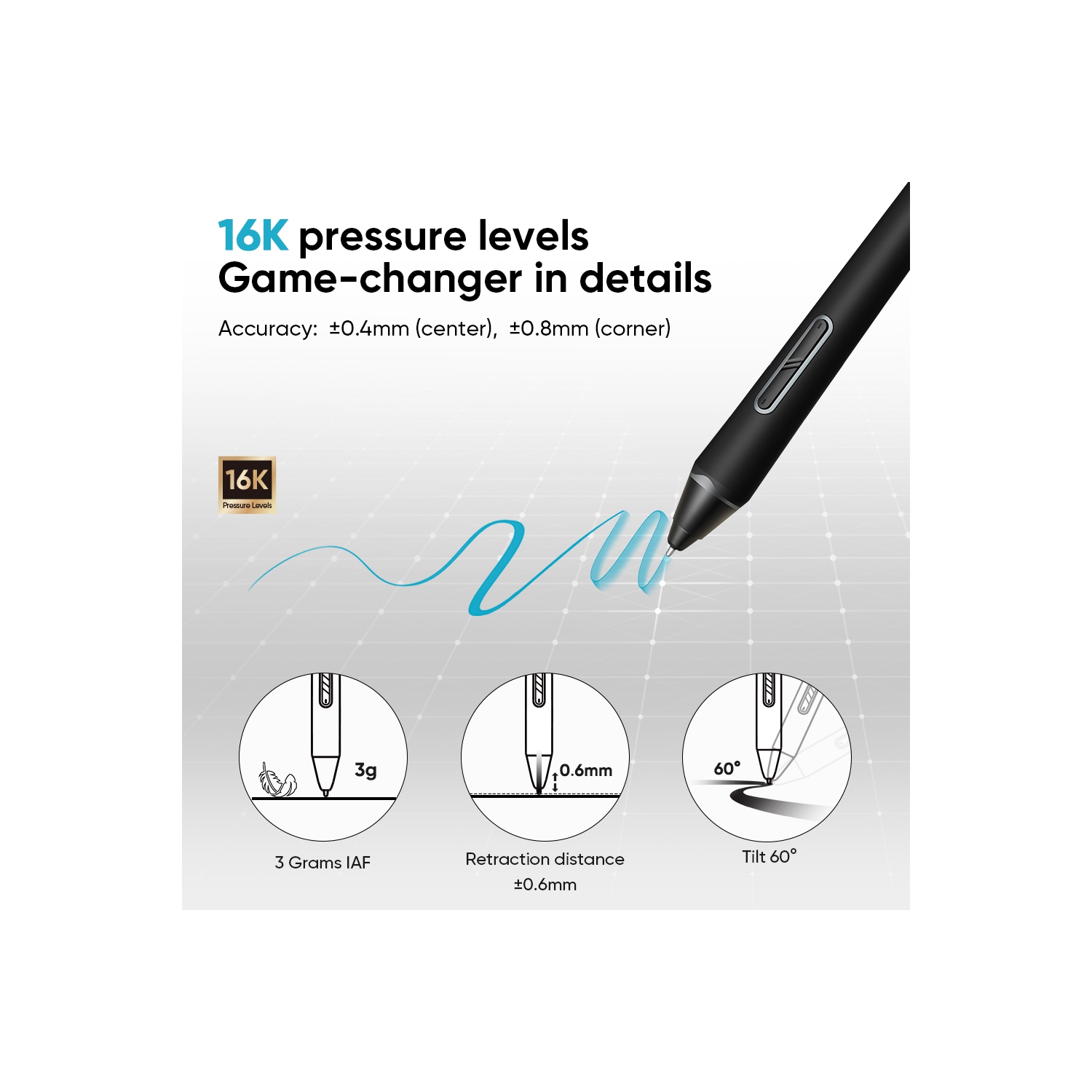 Tablette à dessin numérique sans fil XPPen 11 x 7&nbsp;po Bluetooth avec stylet X3 Pro et mini-molette pour l'animation, l'art numérique et le