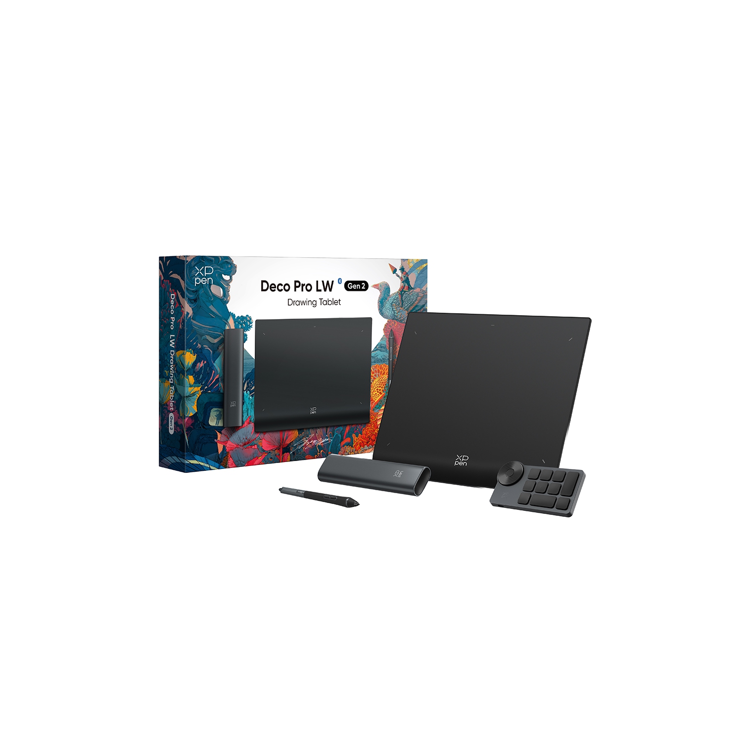 Tablette à dessin numérique sans fil XPPen 11 x 7&nbsp;po Bluetooth avec stylet X3 Pro et mini-molette pour l'animation, l'art numérique et le