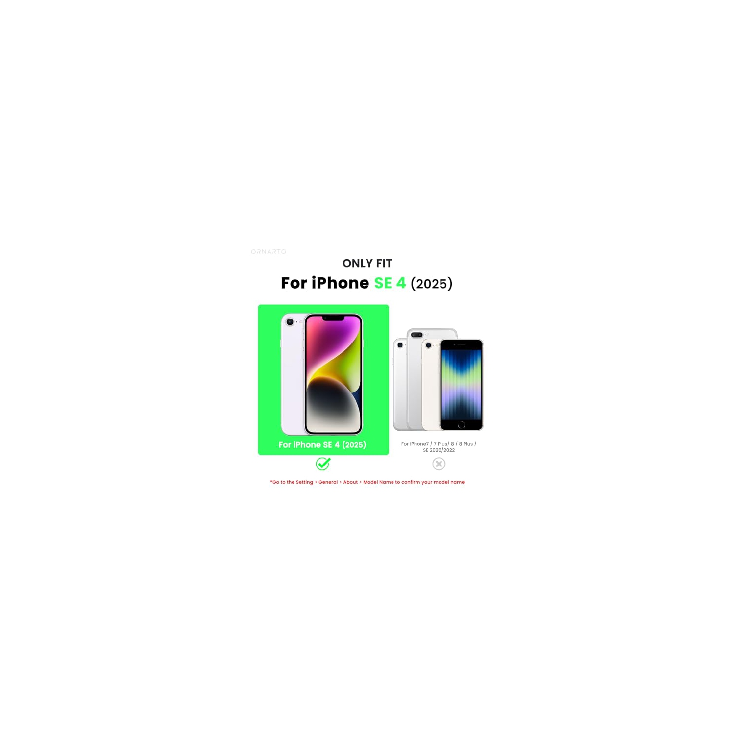 ORNARTO Compatible avec l'étui pour iPhone 16e de 6,1&nbsp;po, silicone liquide, 3 couches, étui pour téléphone en gel souple, couverture de