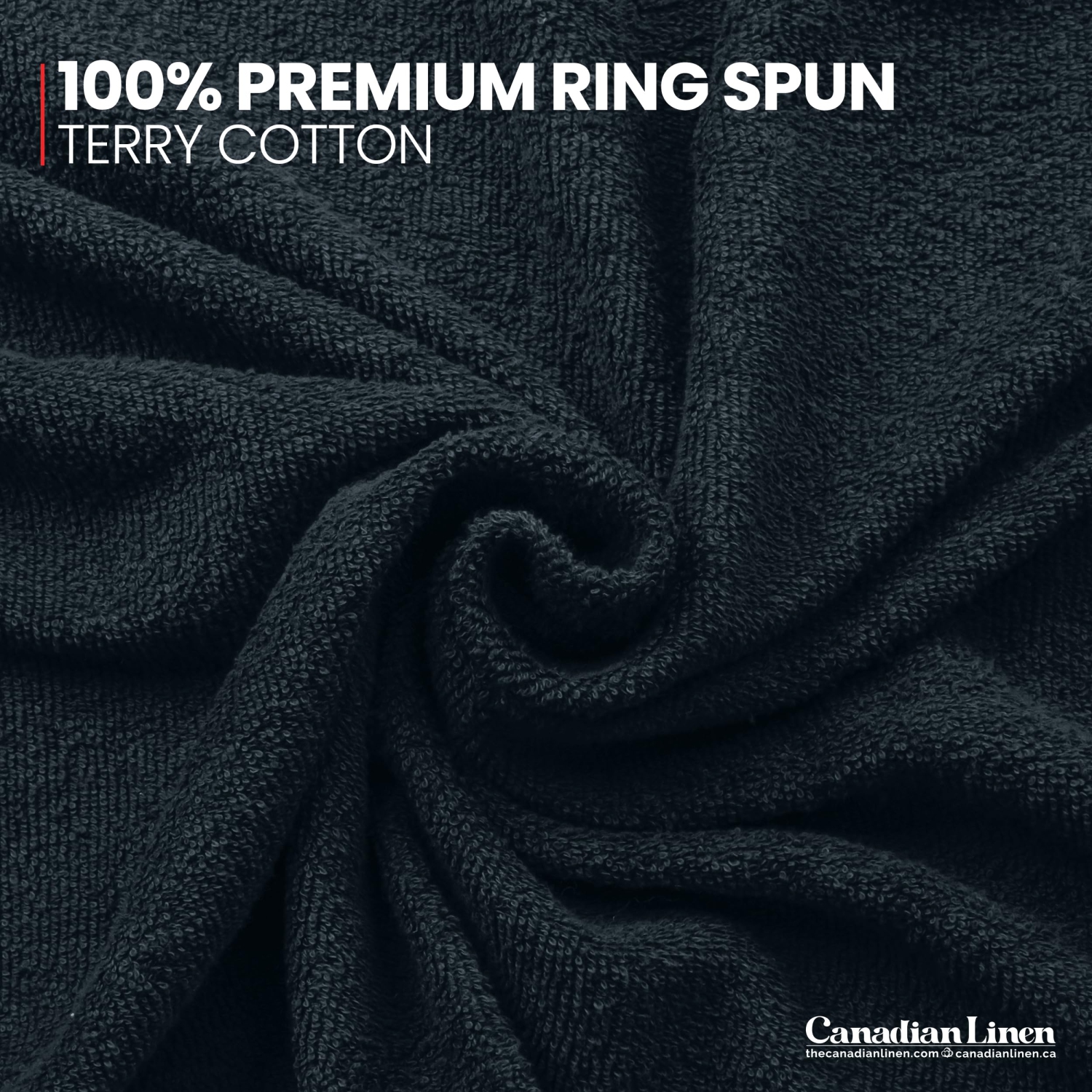 Canadian Linen Yukon Salon – Essuie-mains, 12 15 x 25&nbsp;po, coton doux absorbant Salon léger, séchage rapide Serviette à cheveux pour barber Shop