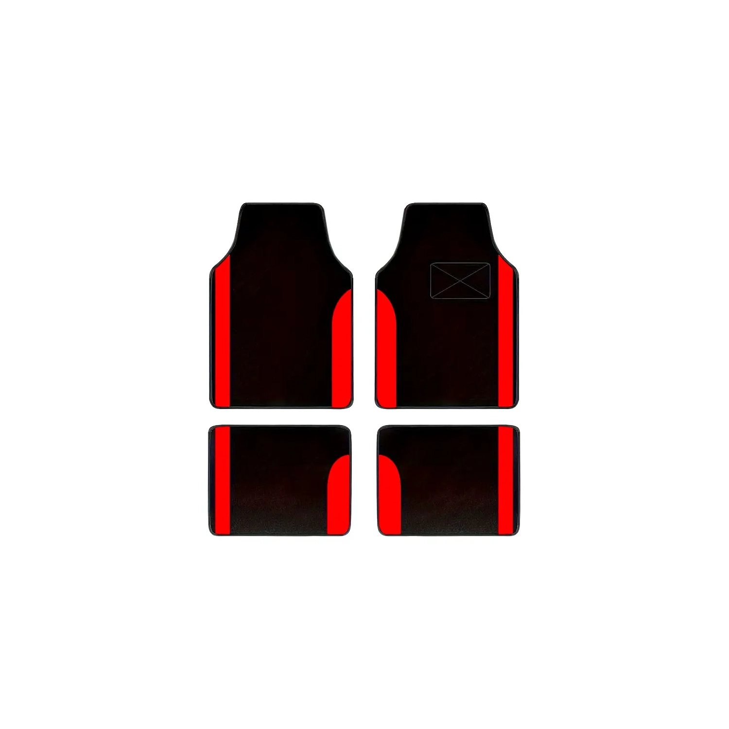 Ensemble de tapis protecteurs universels et pare-soleil de fenêtre réglables pour l'auto