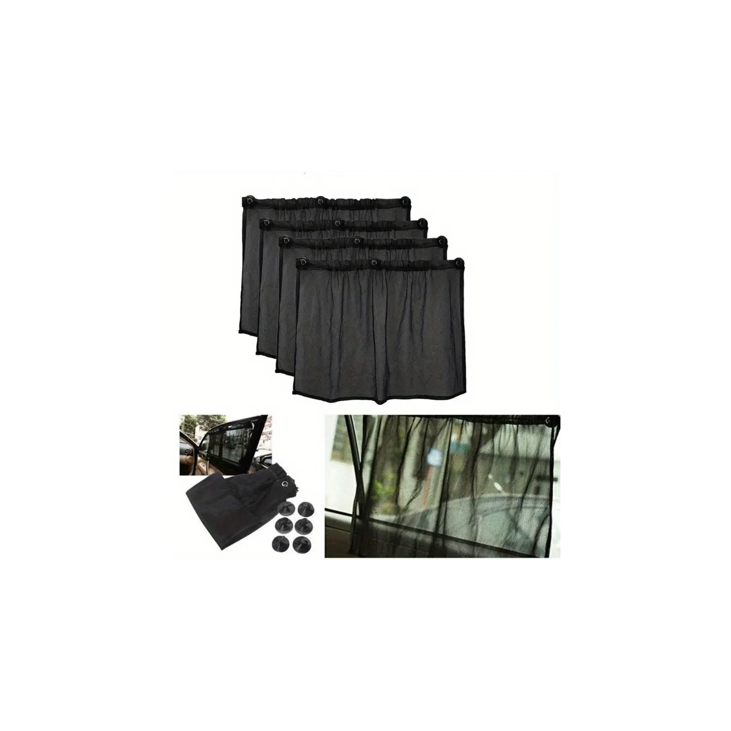 All-Weather Floor Mats for Ford Explorer 2020-2023, Car Sunshades & Full Surround Seat Covers