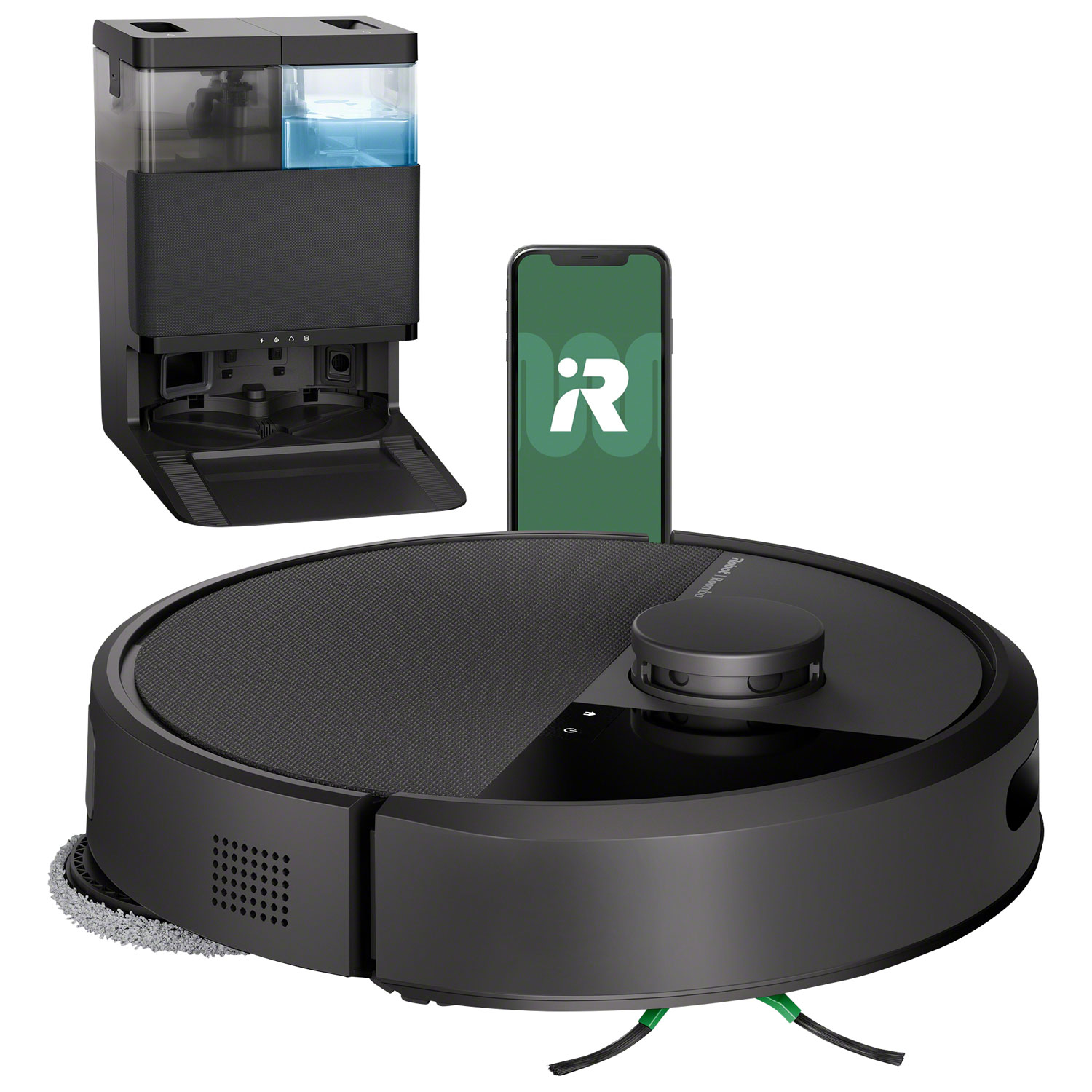 ［未開封新品］Roomba Plus 405 Combo Auto wash iRobot Roomba Plus 405 Combo Wi-Fi Connected Self-Empty Robot