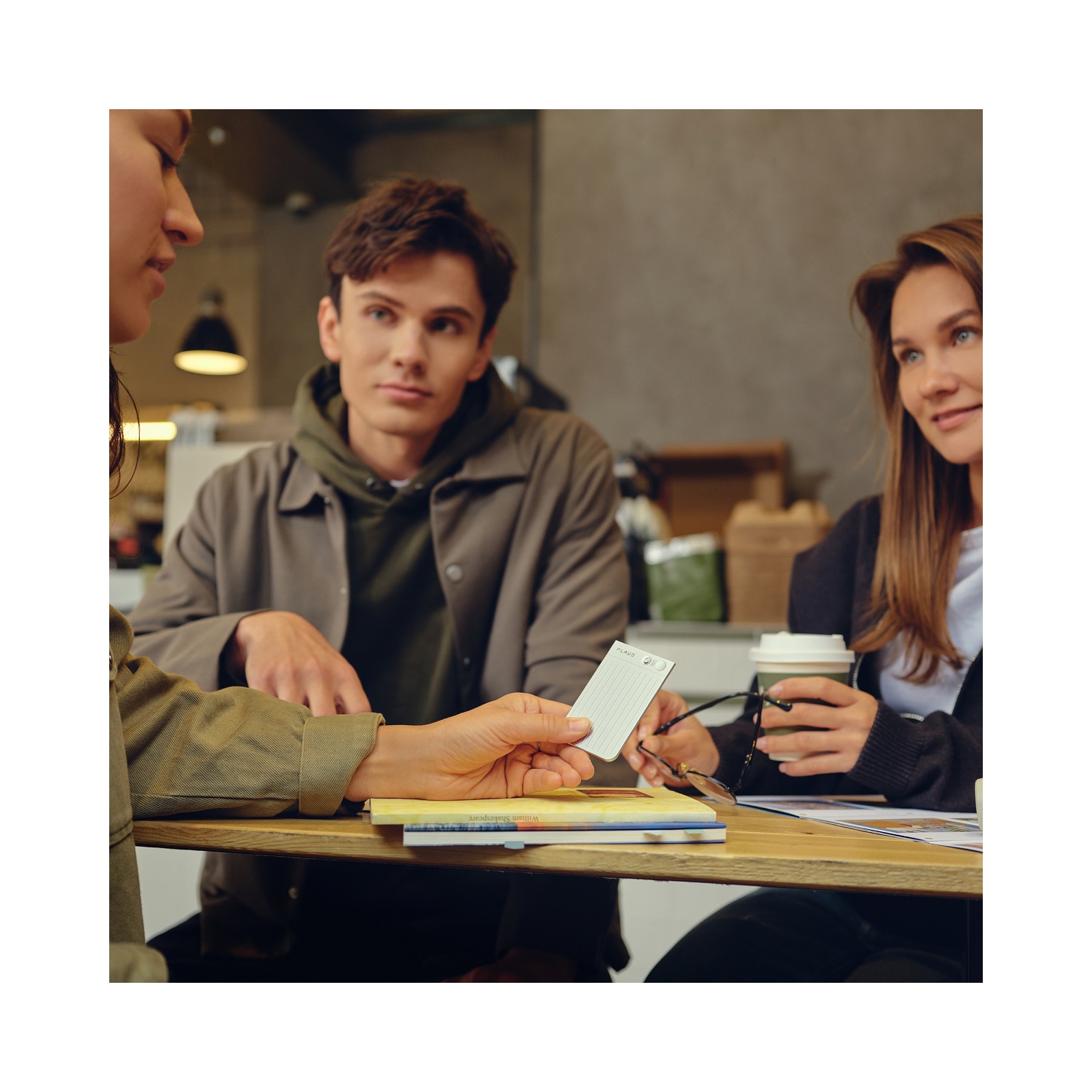 PLAUD Smart AI Voice Recorder Audio Recorder Starlight 64GB PLD-64G-ST