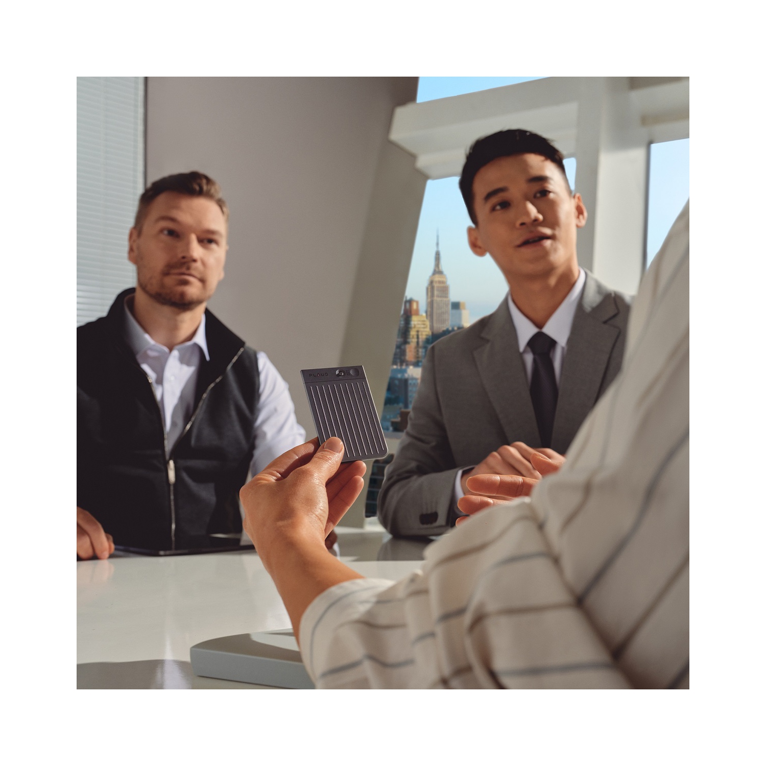 PLAUD Smart AI Voice Recorder Audio Recorder Starlight 64GB PLD-64G-ST