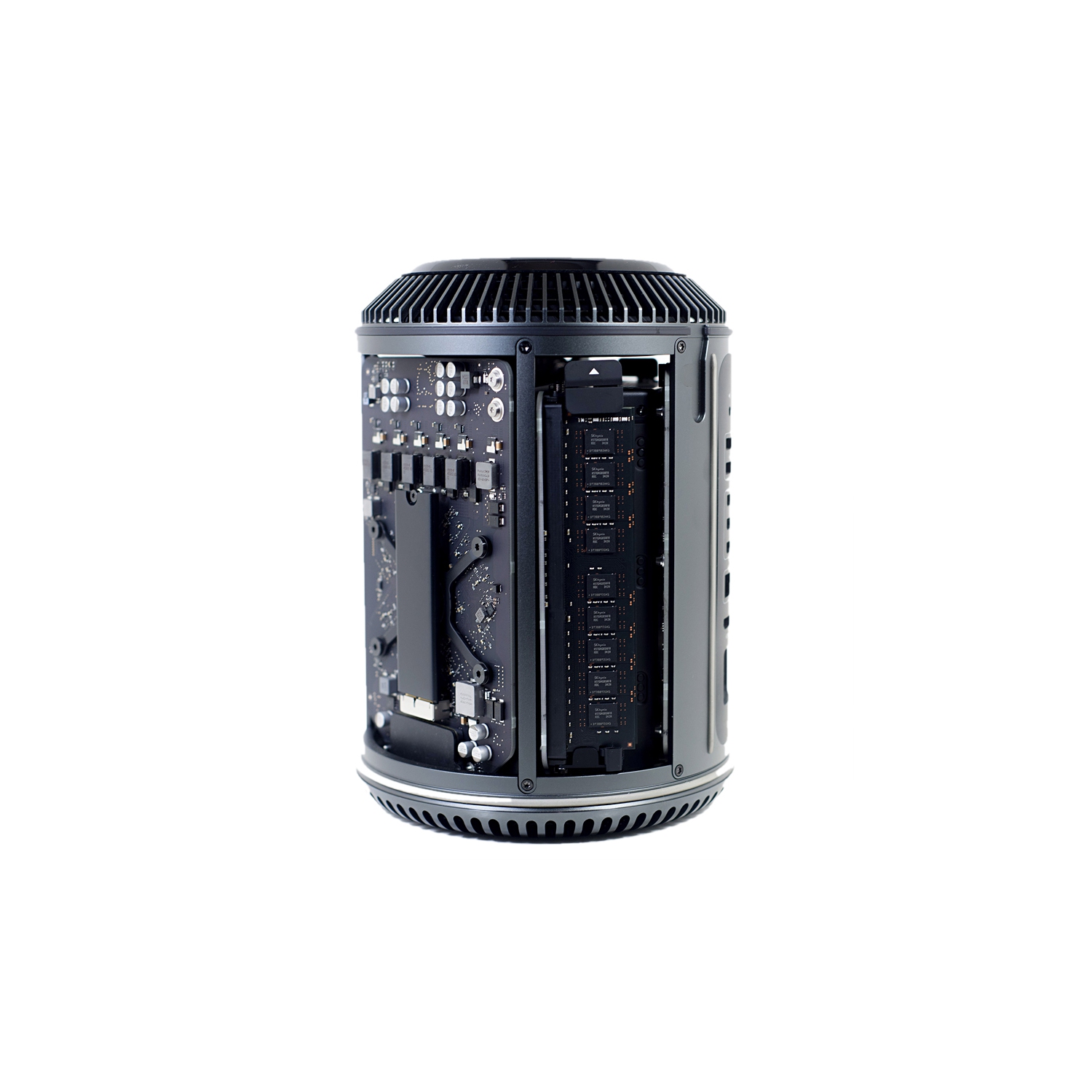 Ordinateur de bureau Mac Pro 128&nbsp;Go RAM 2,7&nbsp;GHz 12 coeurs 1&nbsp;To Xeon E5 Dual AMD FirePro D700 SSD + 6&nbsp;Go GDDR5 VRAM - Remis à neuf