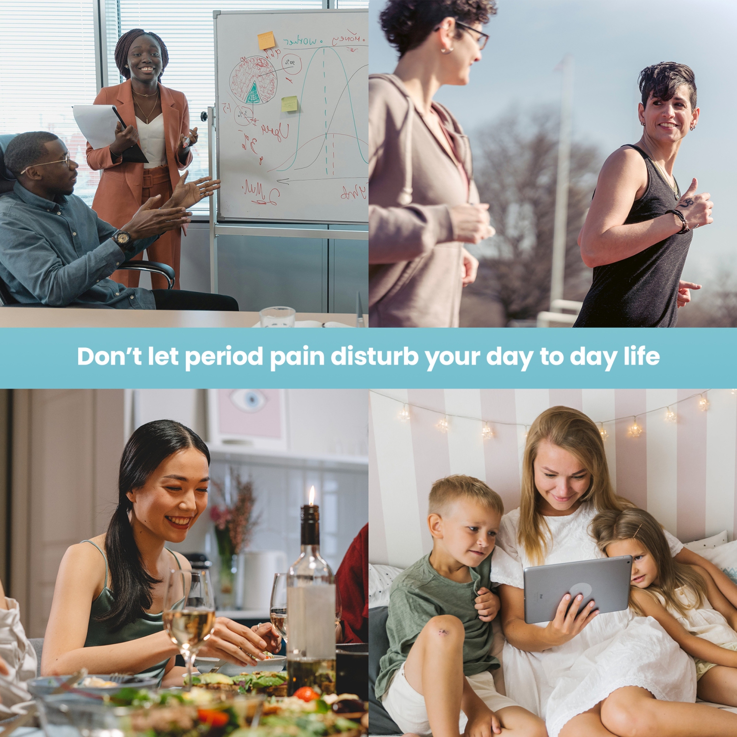 TensCare OVA 3 Period Pain Relief-Combined TENS & Heat Therapy-Safe, clinically Proven, Drug Free Relief from Primary and Secondary Menstrual