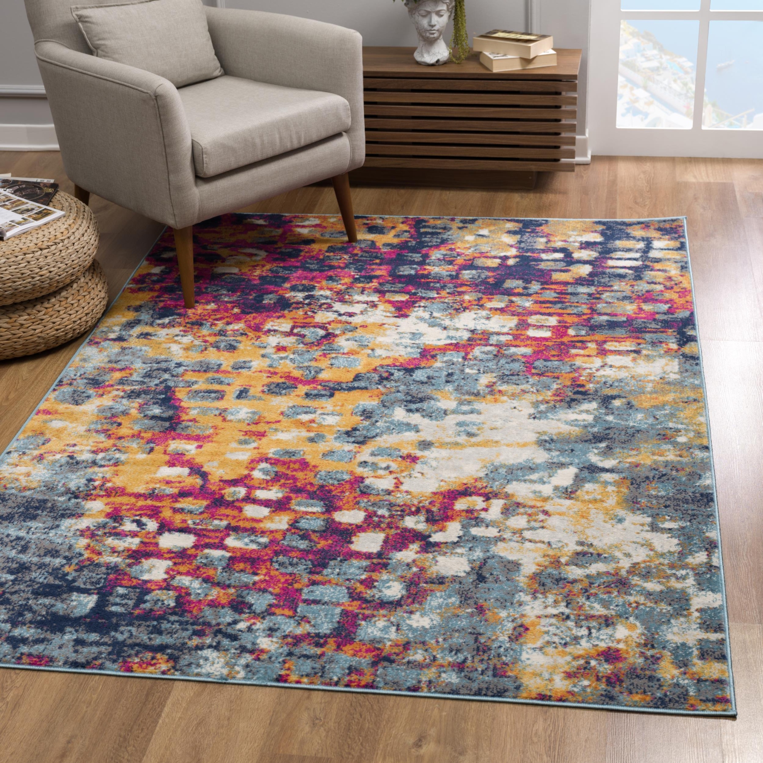 Tapis d'intérieur Abstract Boho, branche