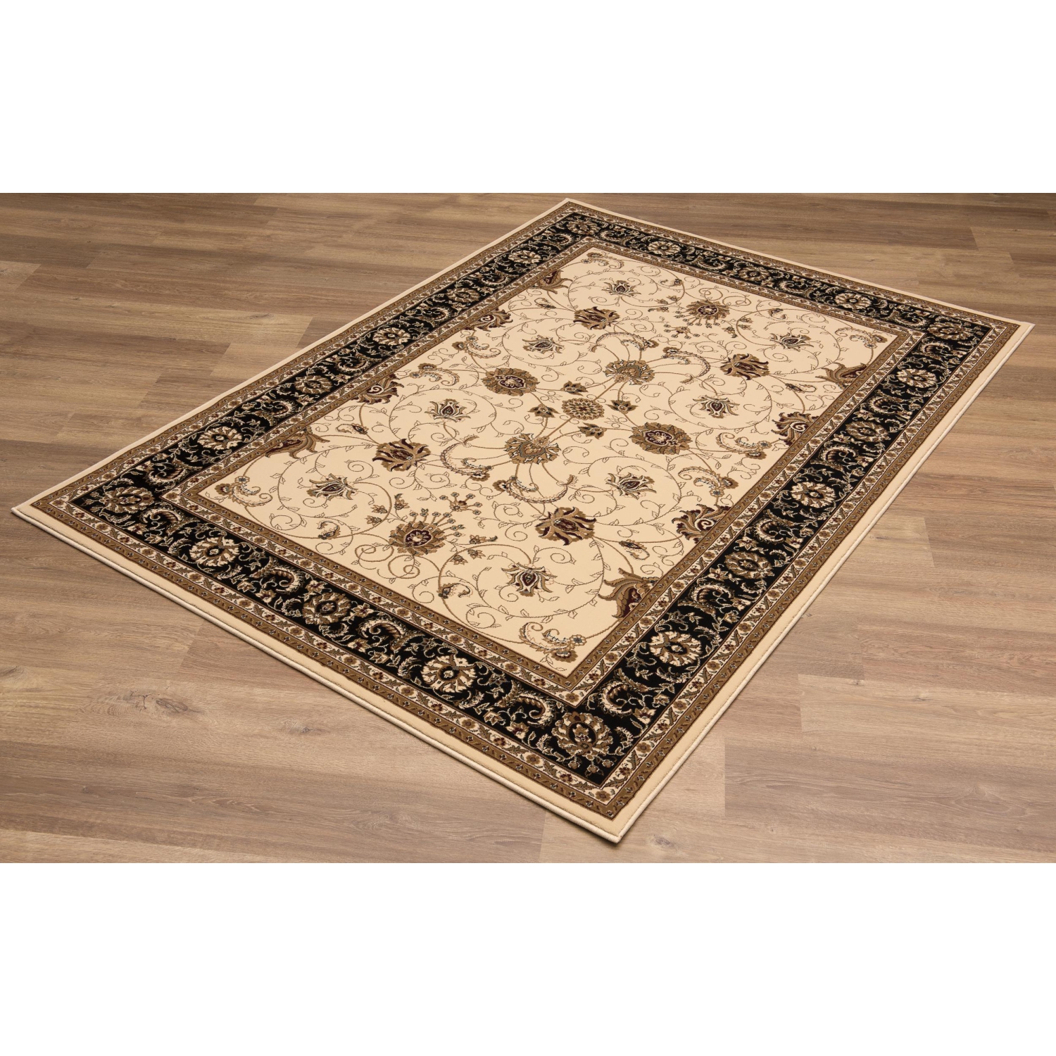 Tapis d'intérieur traditionnel médaillon persan Yasmin Branch
