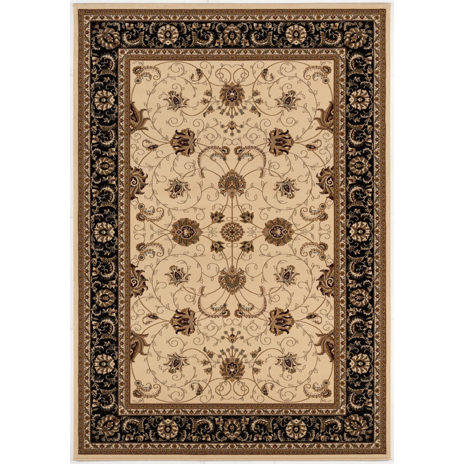 Tapis d'intérieur traditionnel médaillon persan Yasmin Branch