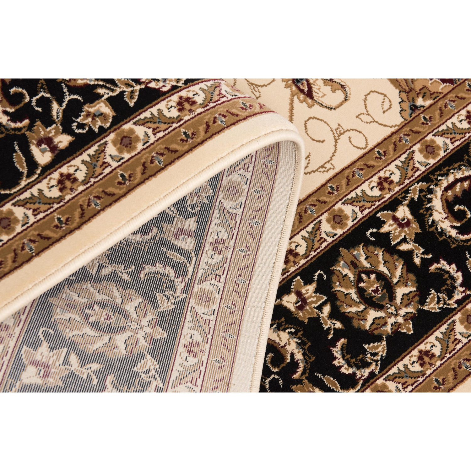 Tapis d'intérieur traditionnel médaillon persan Yasmin Branch