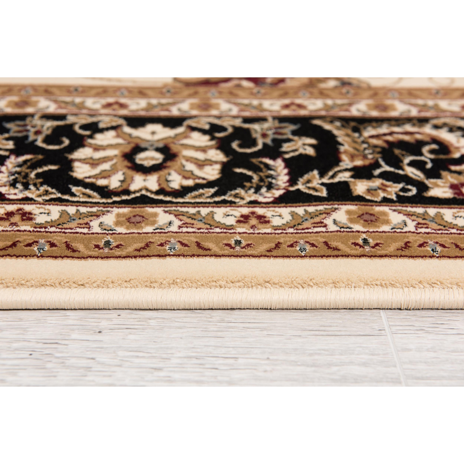 Tapis d'intérieur traditionnel médaillon persan Yasmin Branch