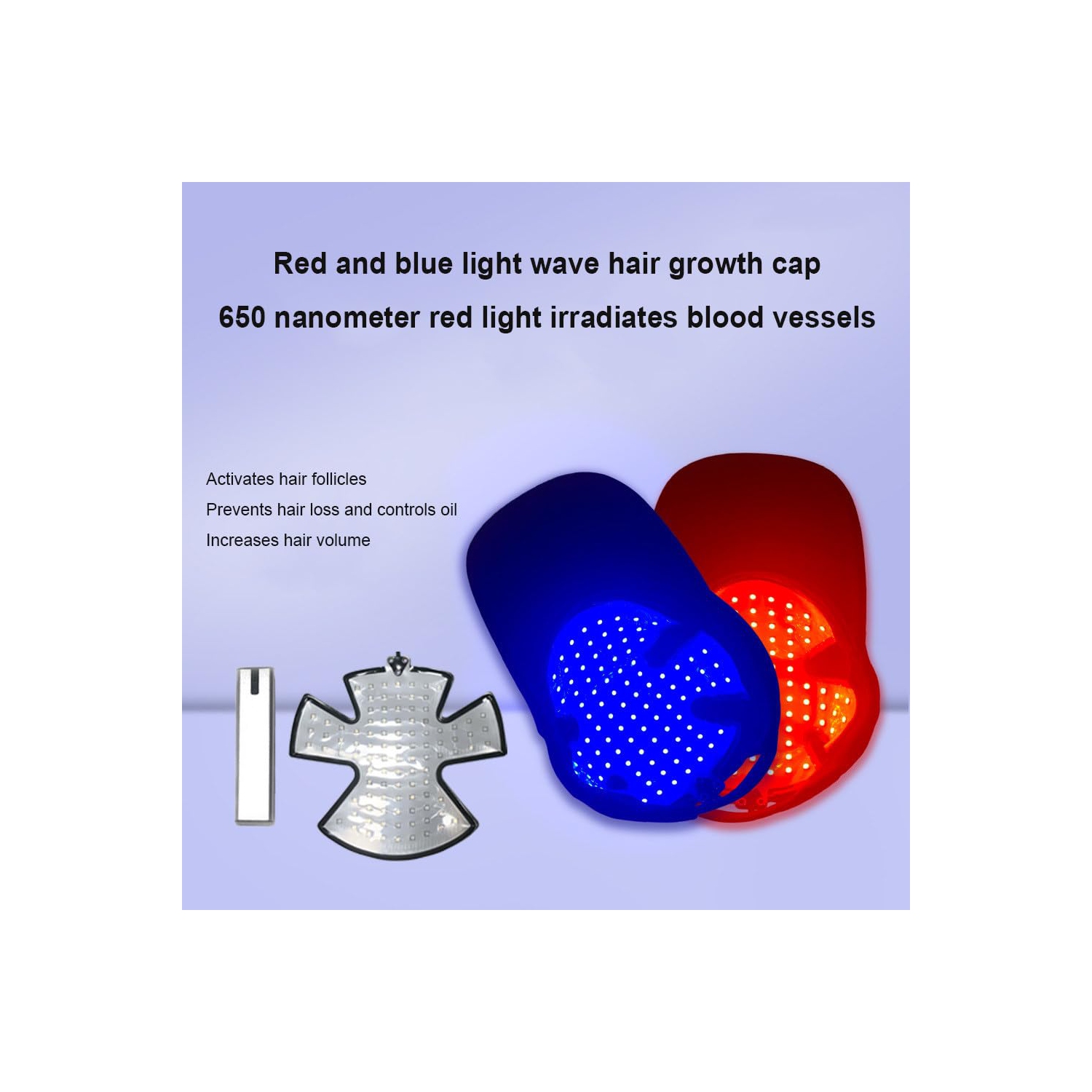 Red Light Therapy Cap for Hair ,Red Light Therapy for Hair Loss,Hair Loss Treatments Hat for Men & Women ,90W Lamp Beads