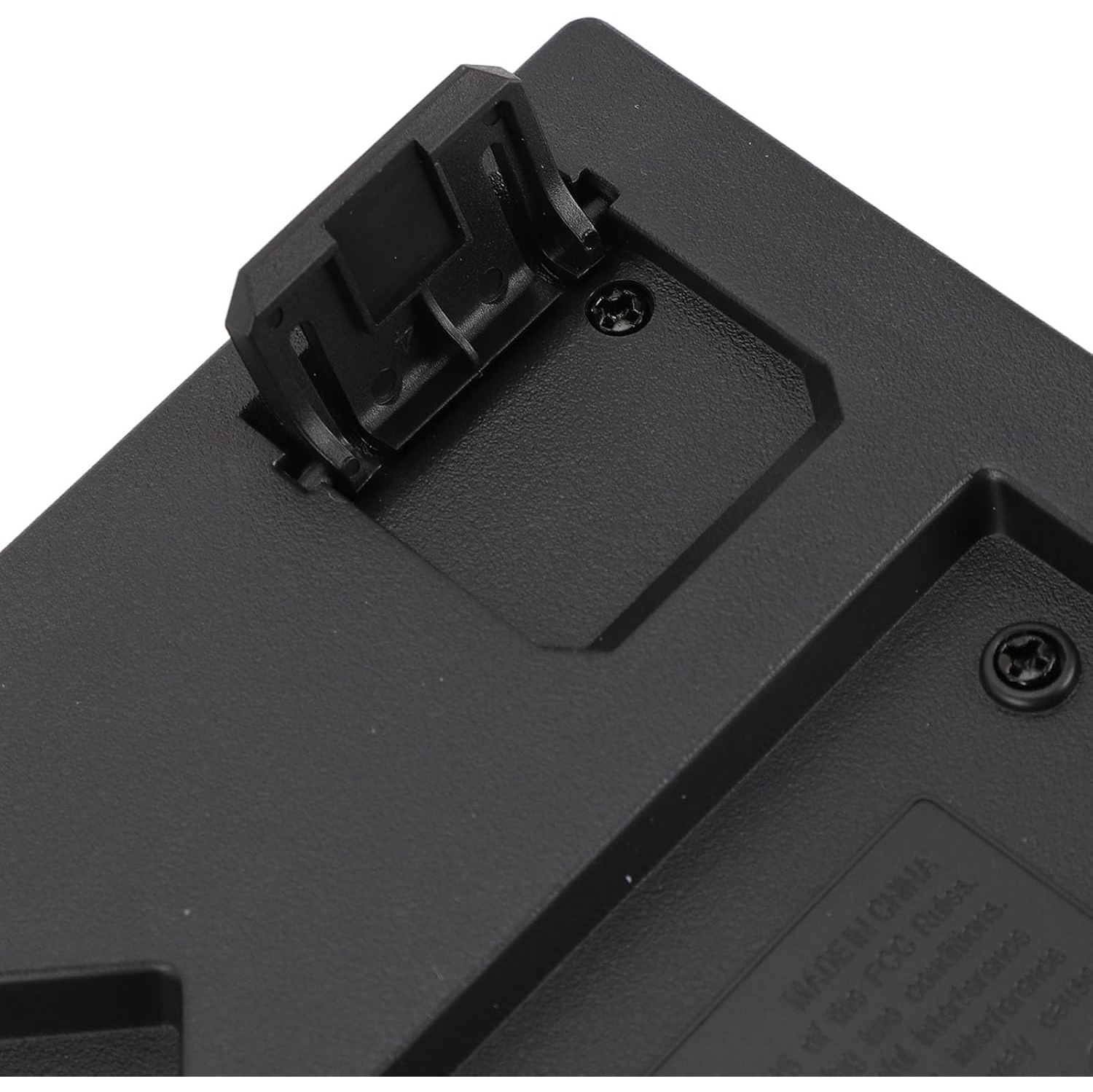 Upgraded Large Print Computer Keyboard, No Delay USB Wired Backlit Keyboard with Metal Panel,